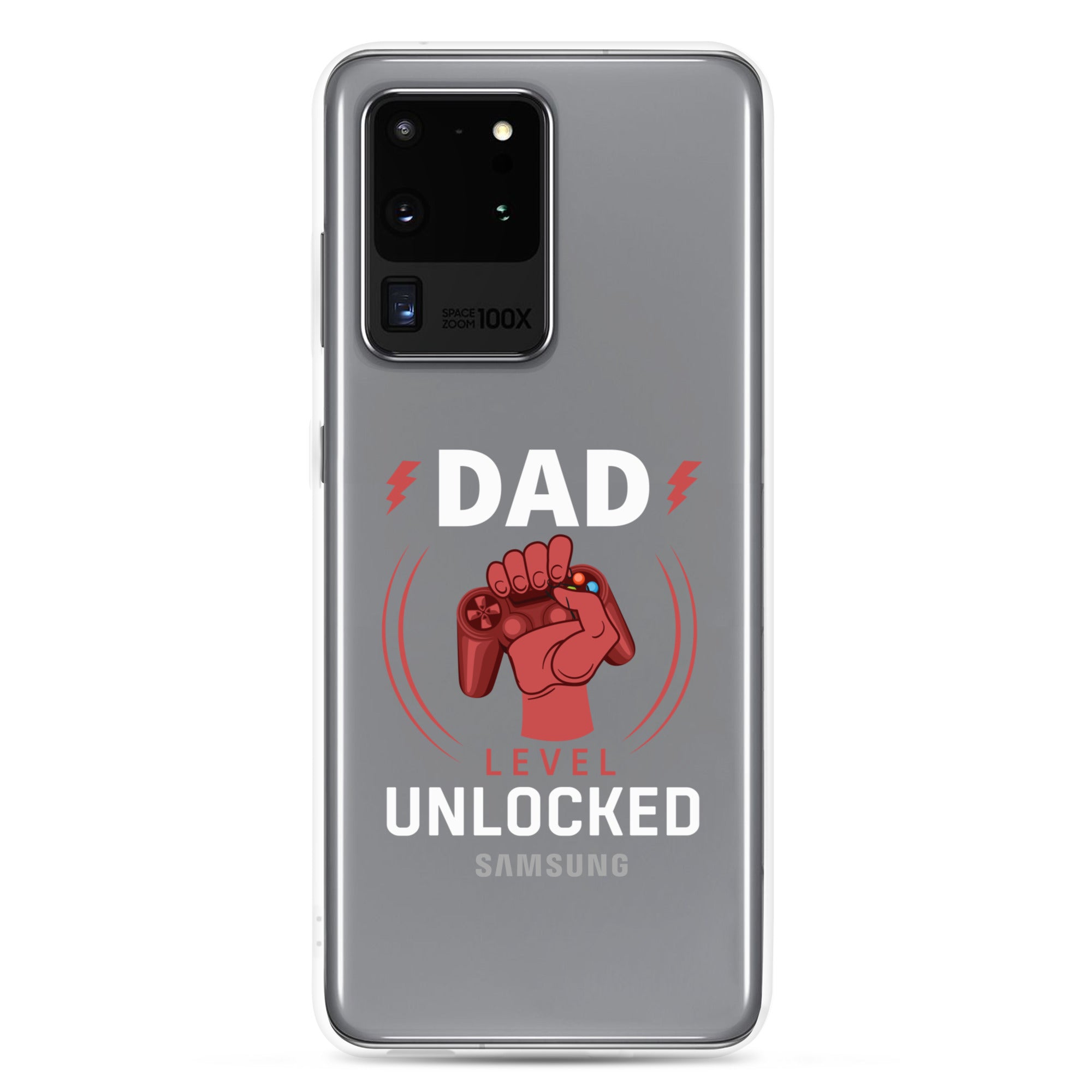 Dad Level Unlocked Clear Case for Samsung®