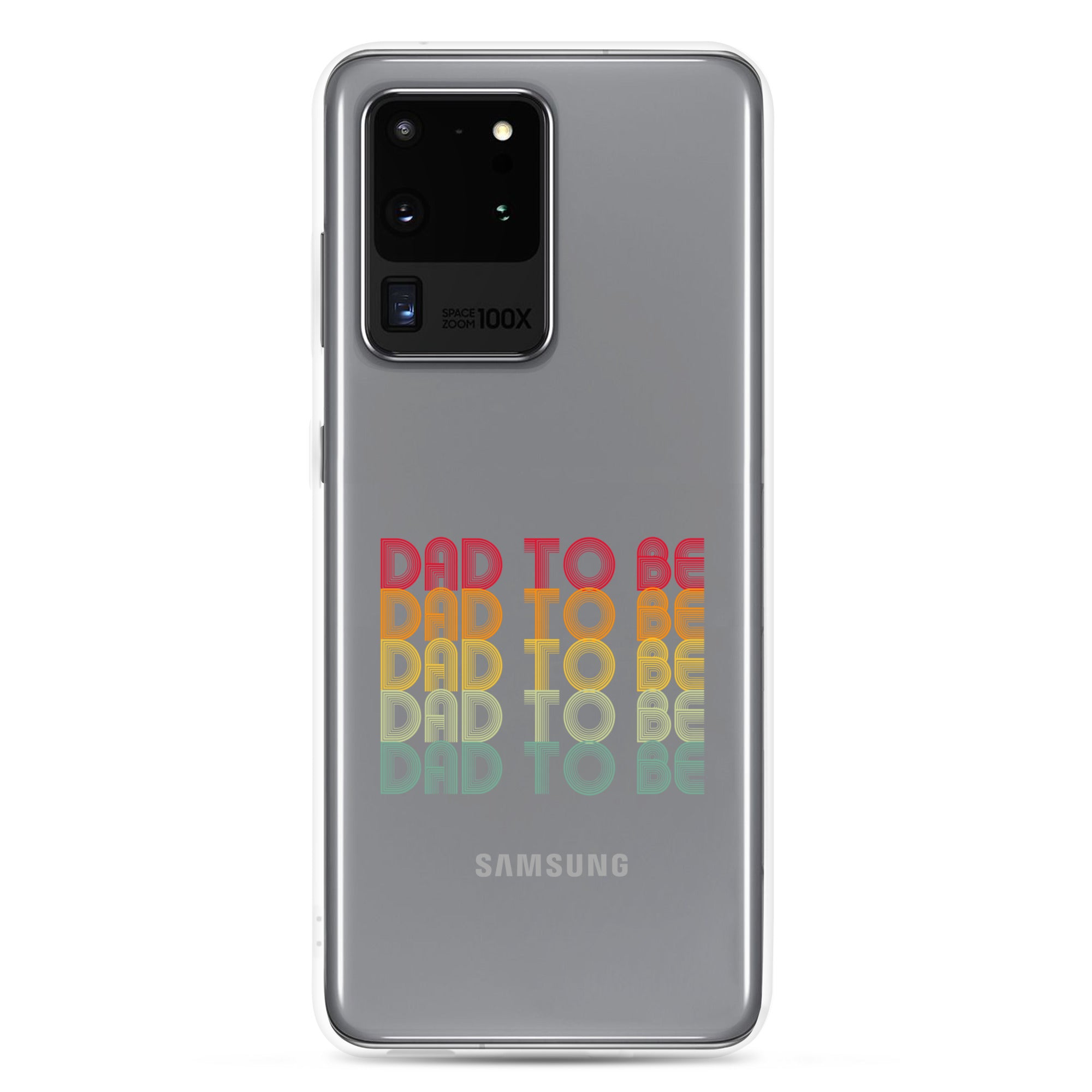 Dad To Be Clear Case for Samsung®