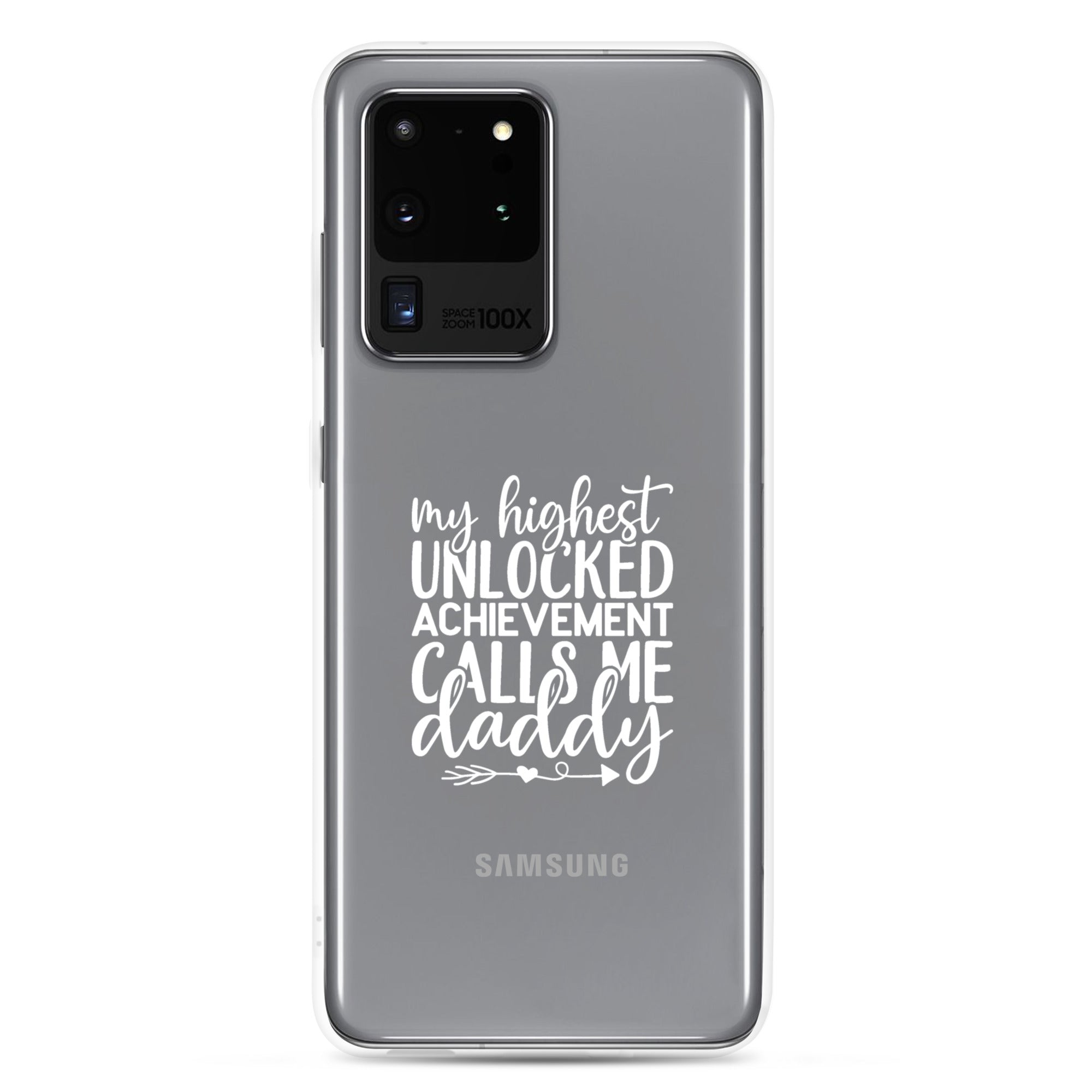 My Highest Unlocked Achievement Calls Me Clear Case for Samsung®