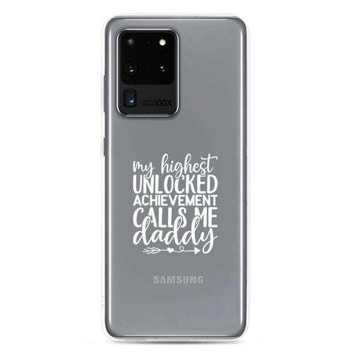 My Highest Unlocked Achievement Calls Me Clear Case for Samsung®