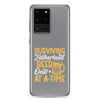 Surviving Fatherhood One Beer At A time Clear Case for Samsung®