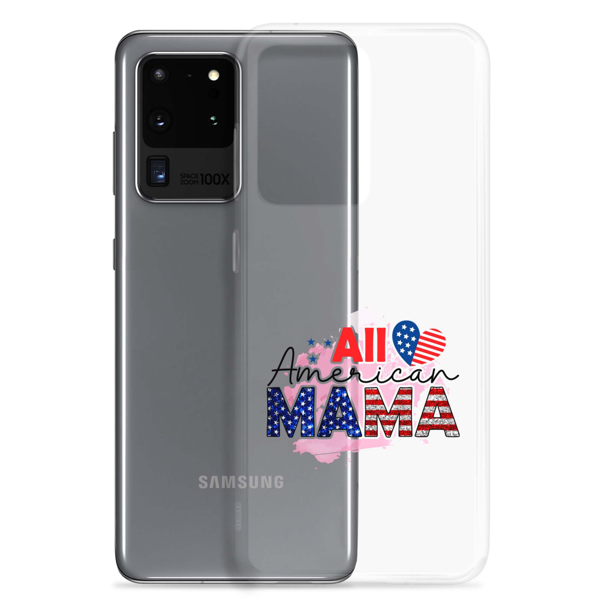 All American Mama Clear Case for Samsung®