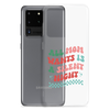 All Mama Wants Is A Silent Night Clear Case for Samsung®