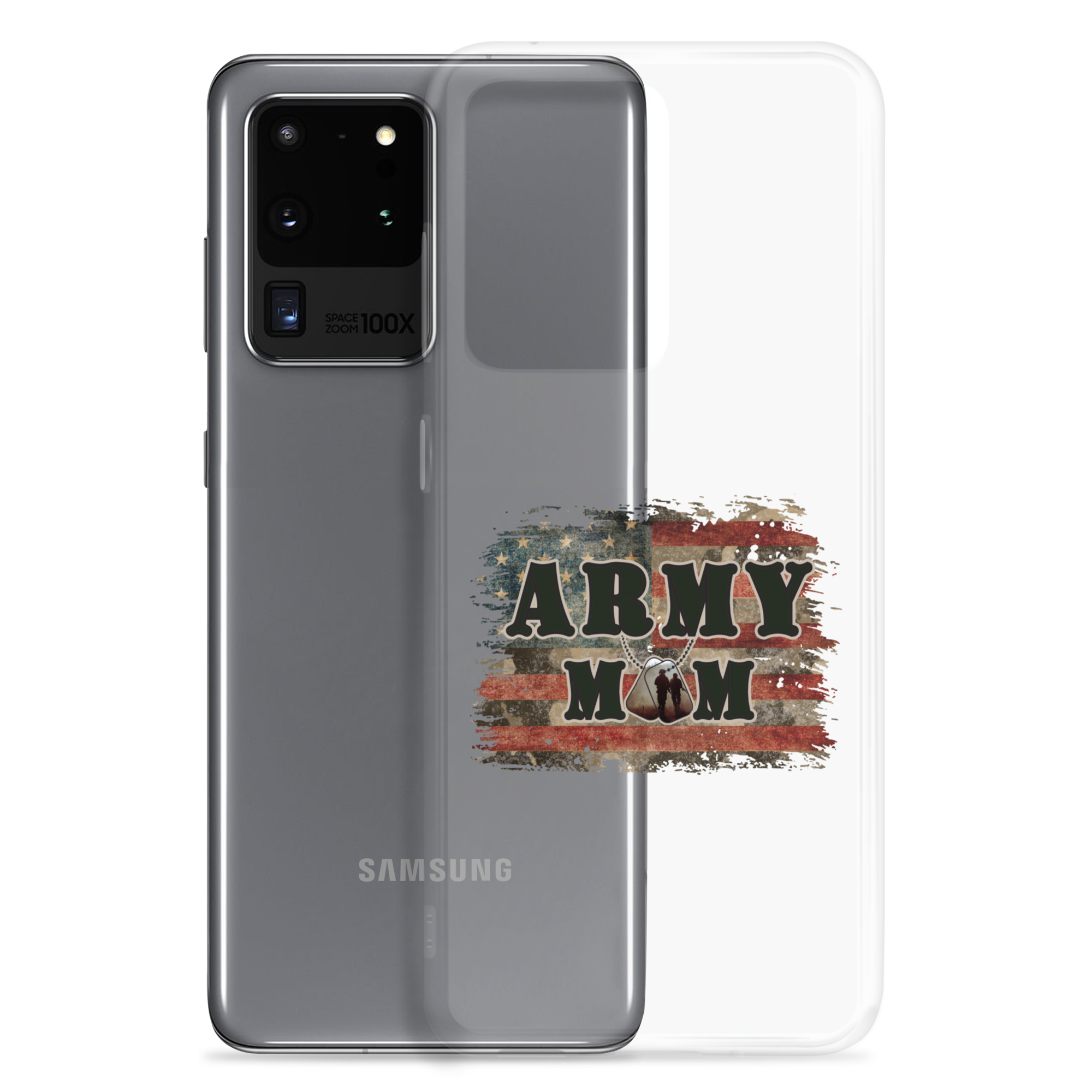 Army Mom Clear Case for Samsung®