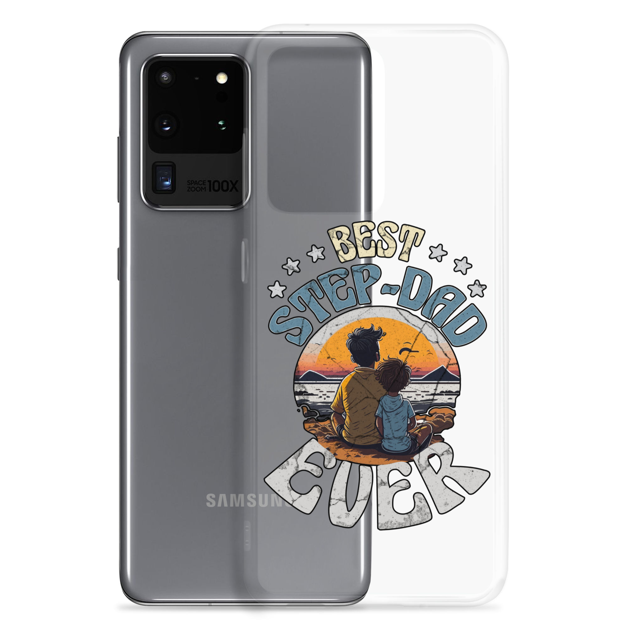 Best Step-Dad Ever Clear Case for Samsung®