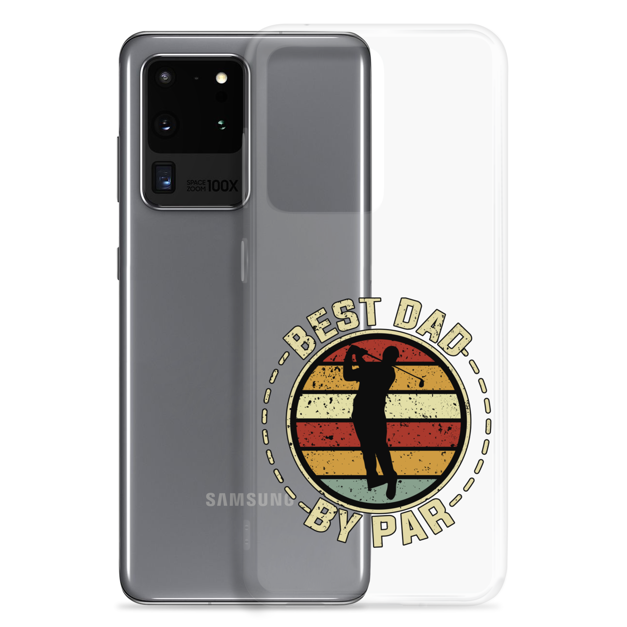 Best Dad By Par Clear Case for Samsung®