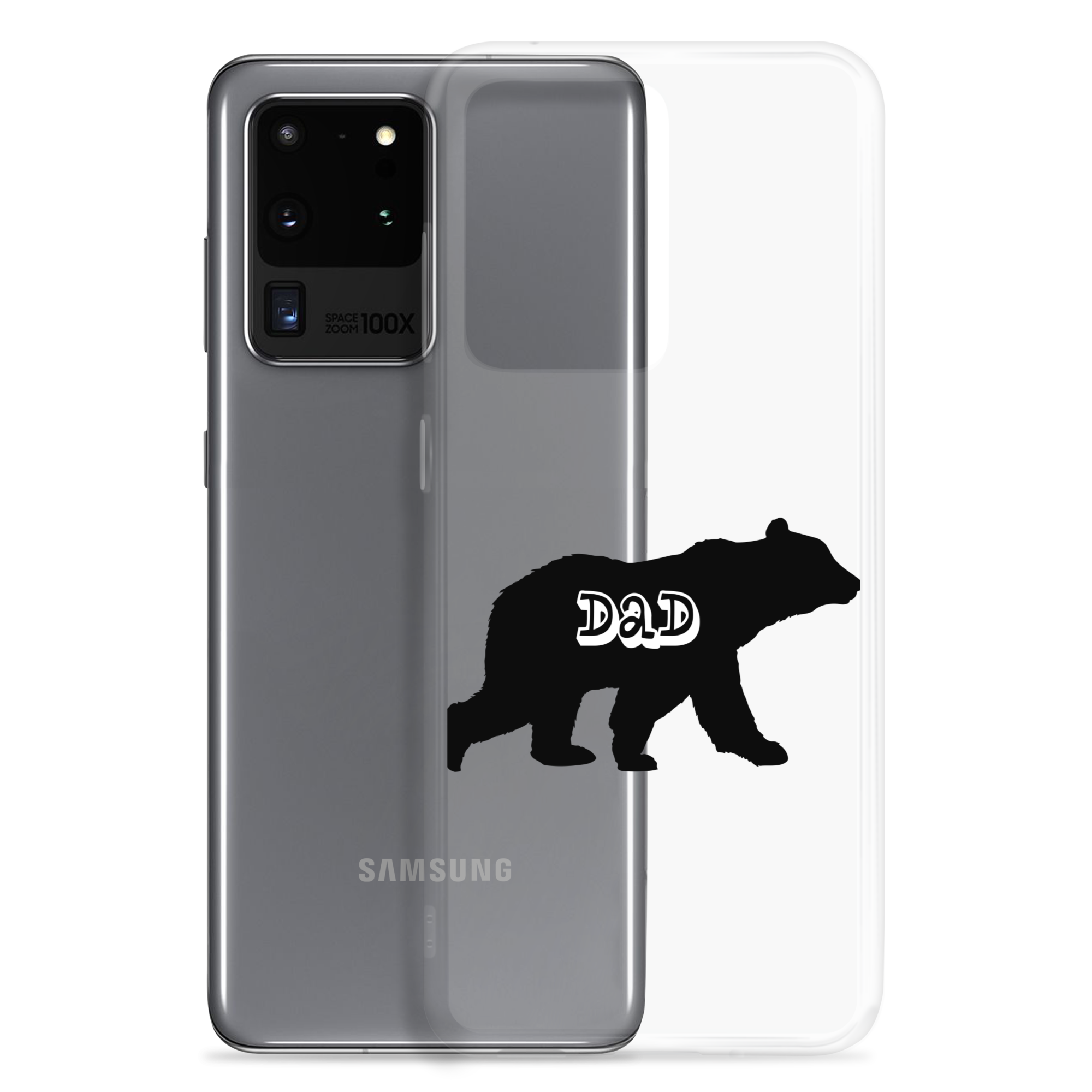 Bear Dad Clear Case for Samsung®