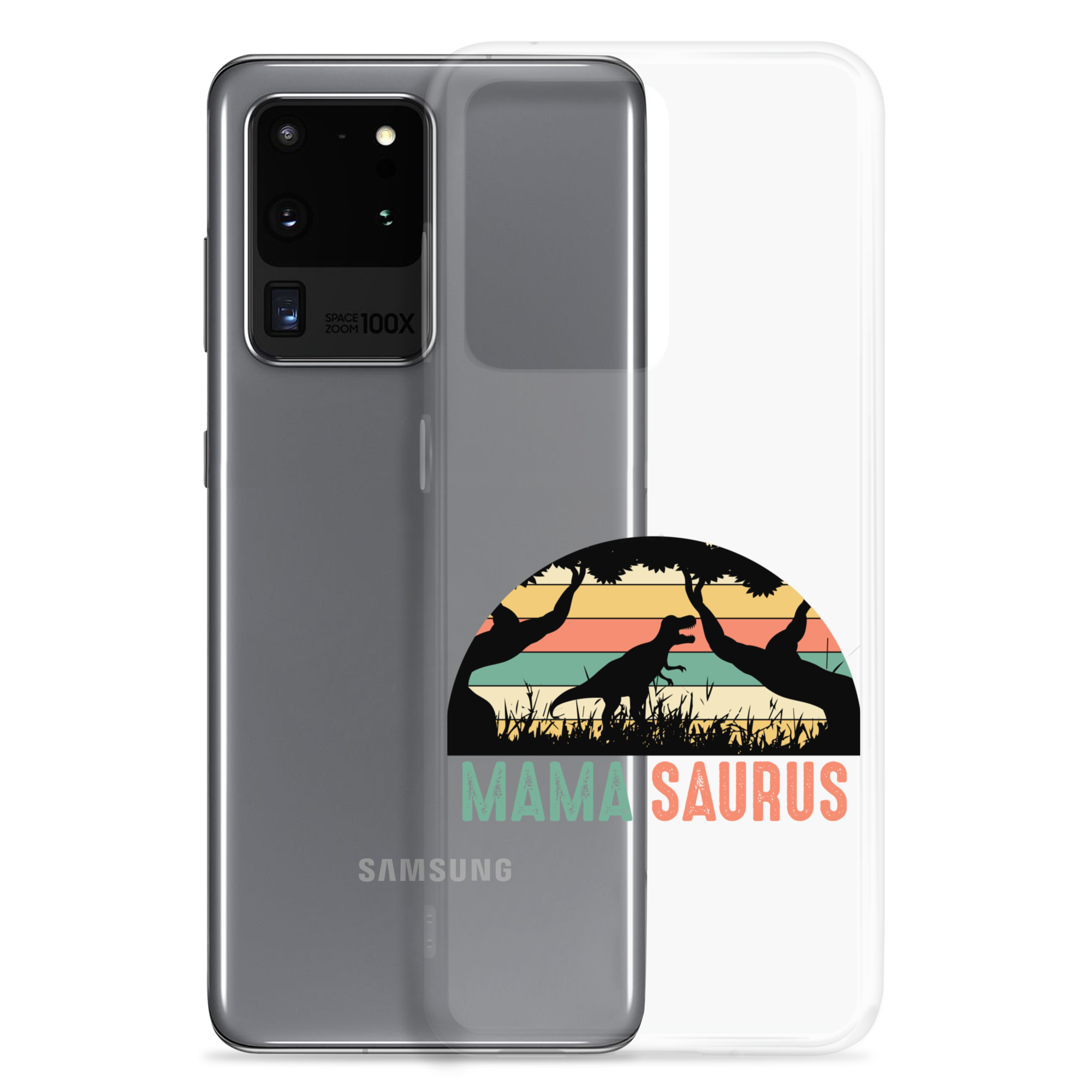 Mamasausrus Clear Case for Samsung®