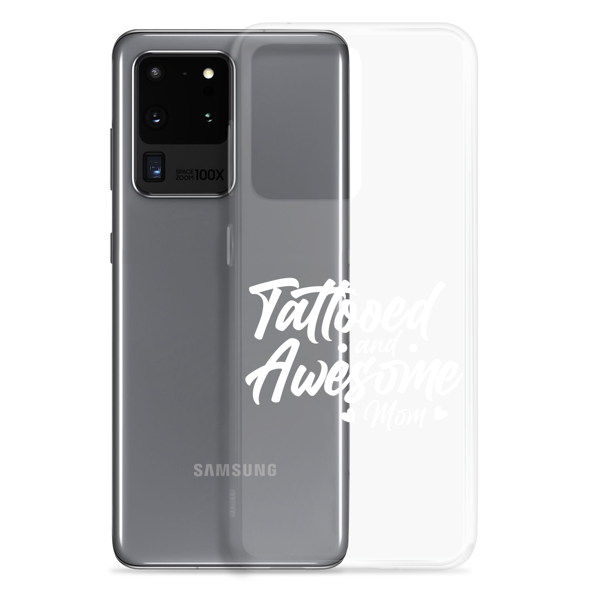 Tattooed And Awesome Mom Clear Case for Samsung®