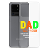 Dad Man Who Gives Great Advice And Is Always encouraging And Protective Clear Case for Samsung®