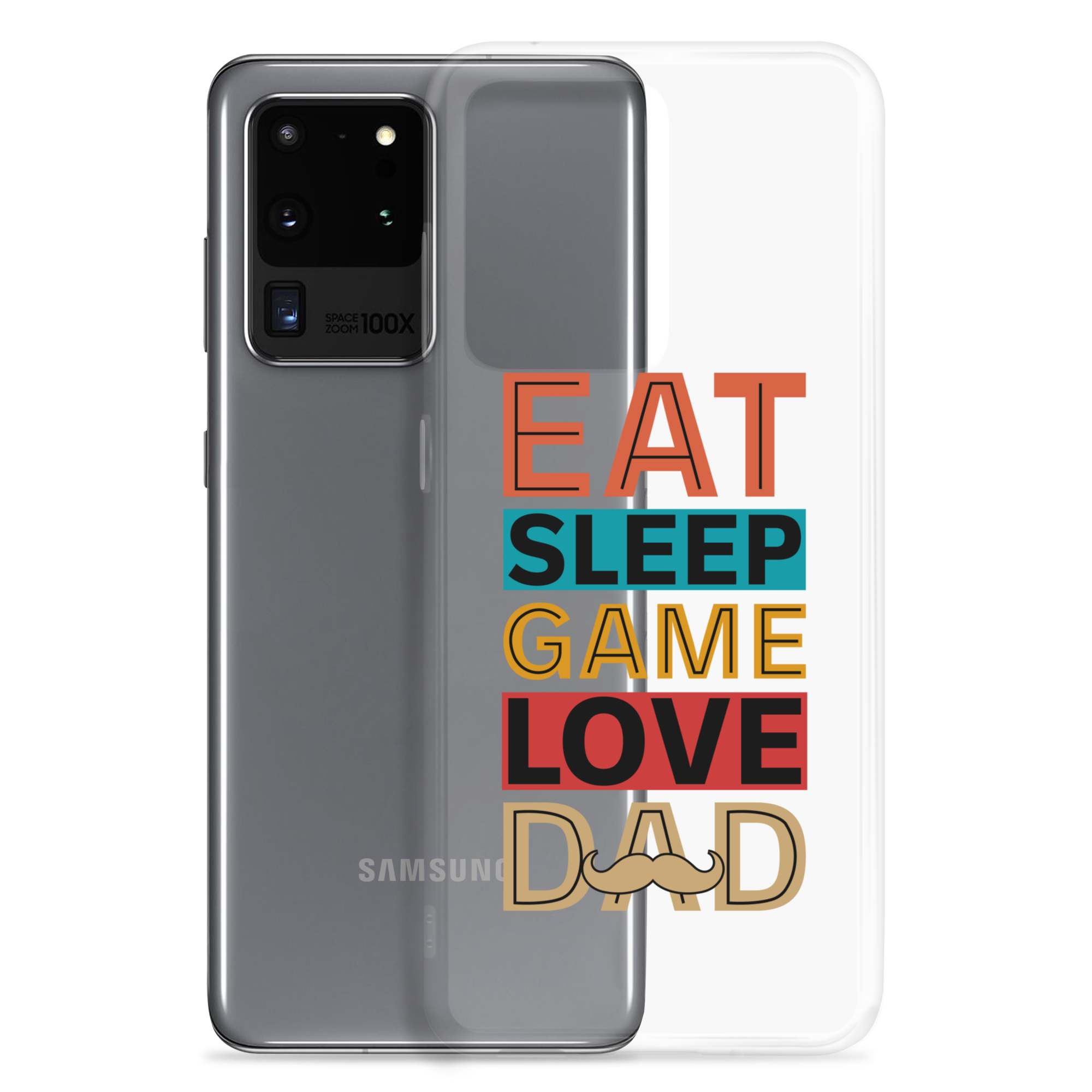 Eat Sleep Game Love Dad Clear Case for Samsung®