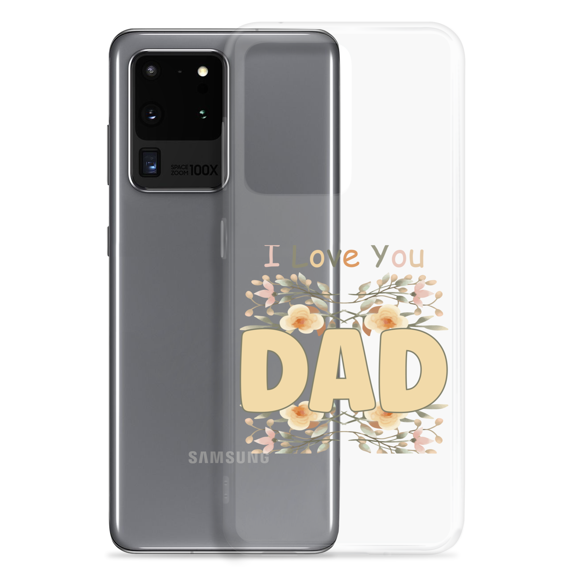 I Love You Dad Clear Case for Samsung®