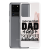 I Have Two Titles Dad And Papaw And I Rock Them Both Clear Case for Samsung®