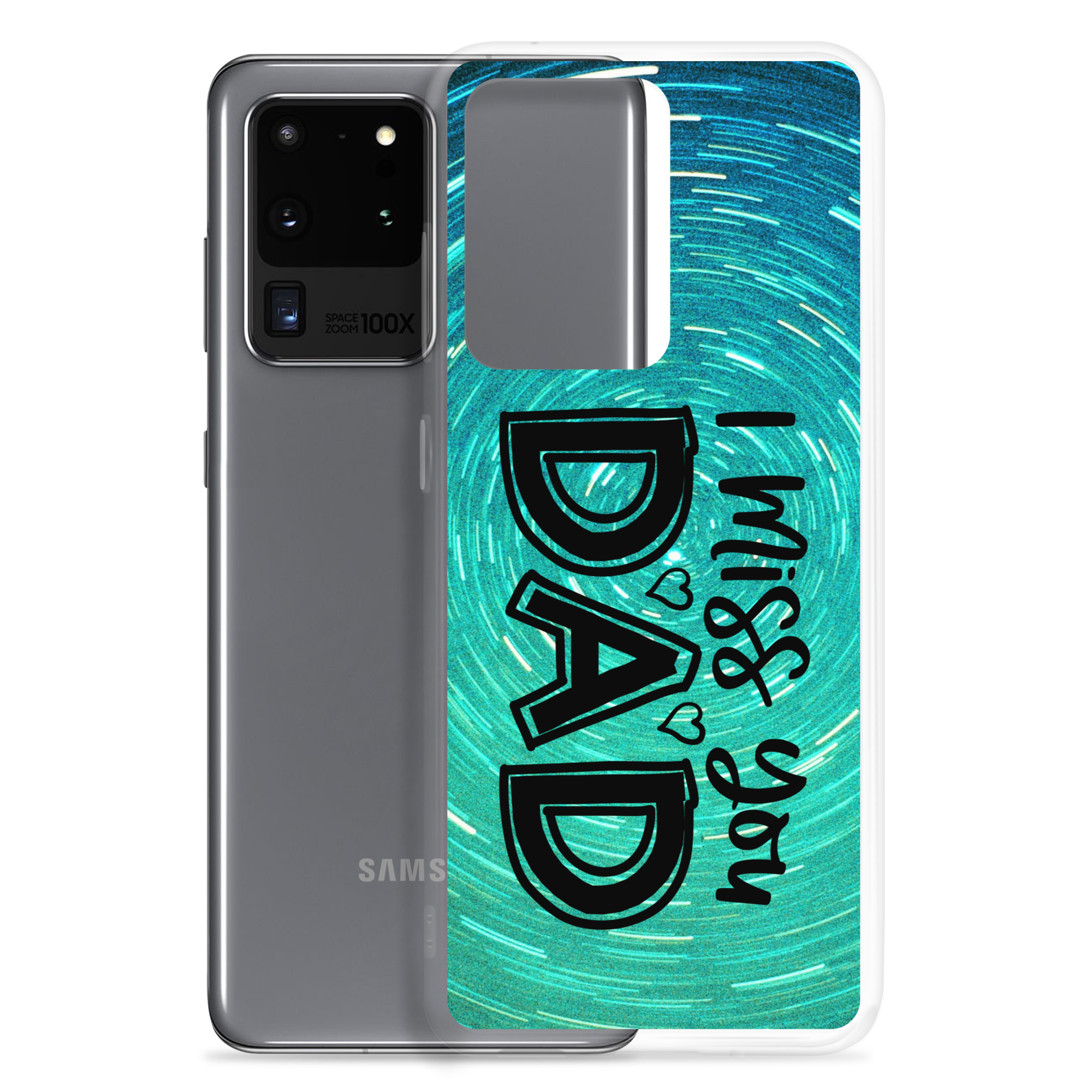 I Miss You Dad Clear Case for Samsung®