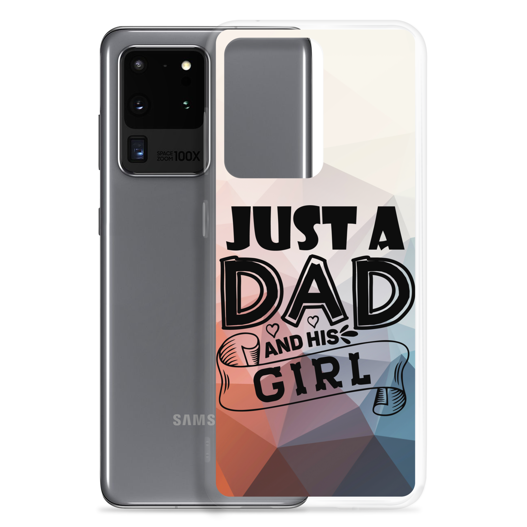 Just A Dad And His Girl Clear Case for Samsung®