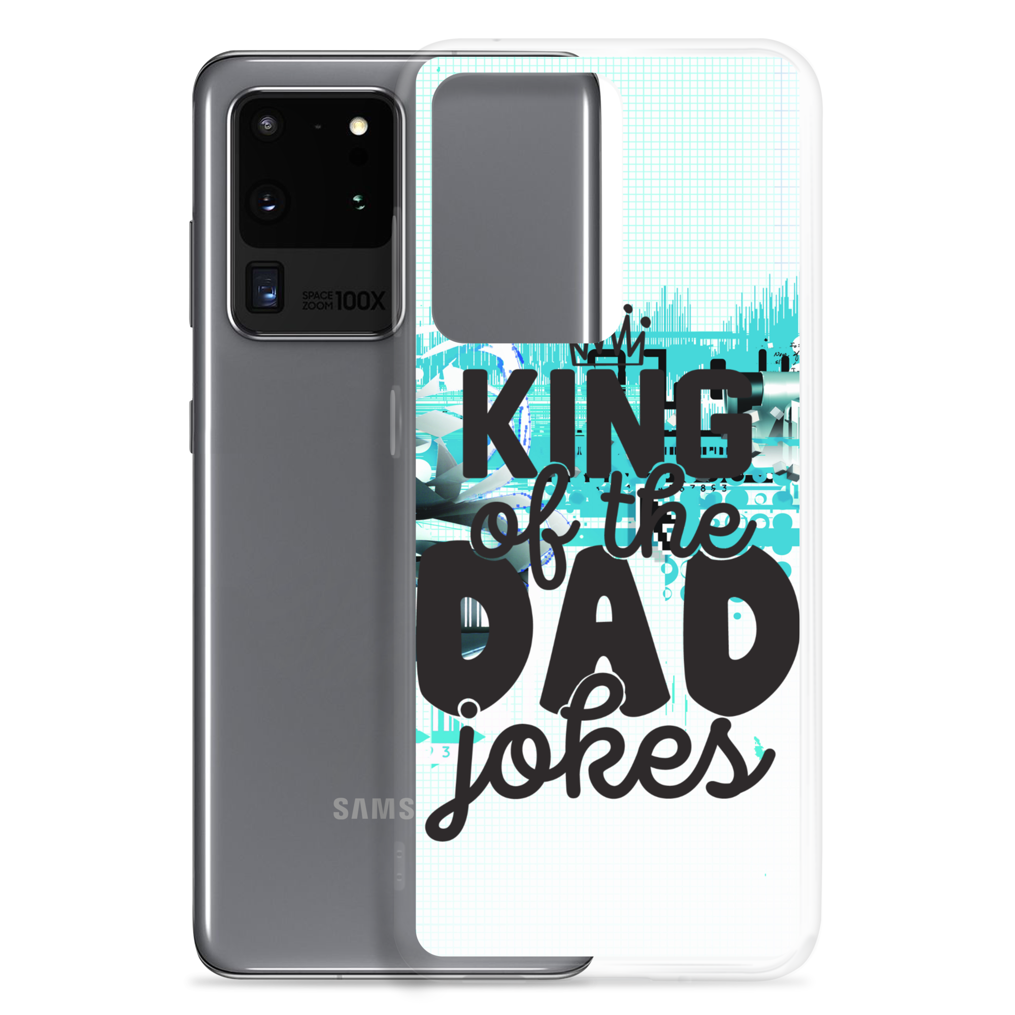 King Of The Dad Jokes Clear Case for Samsung®