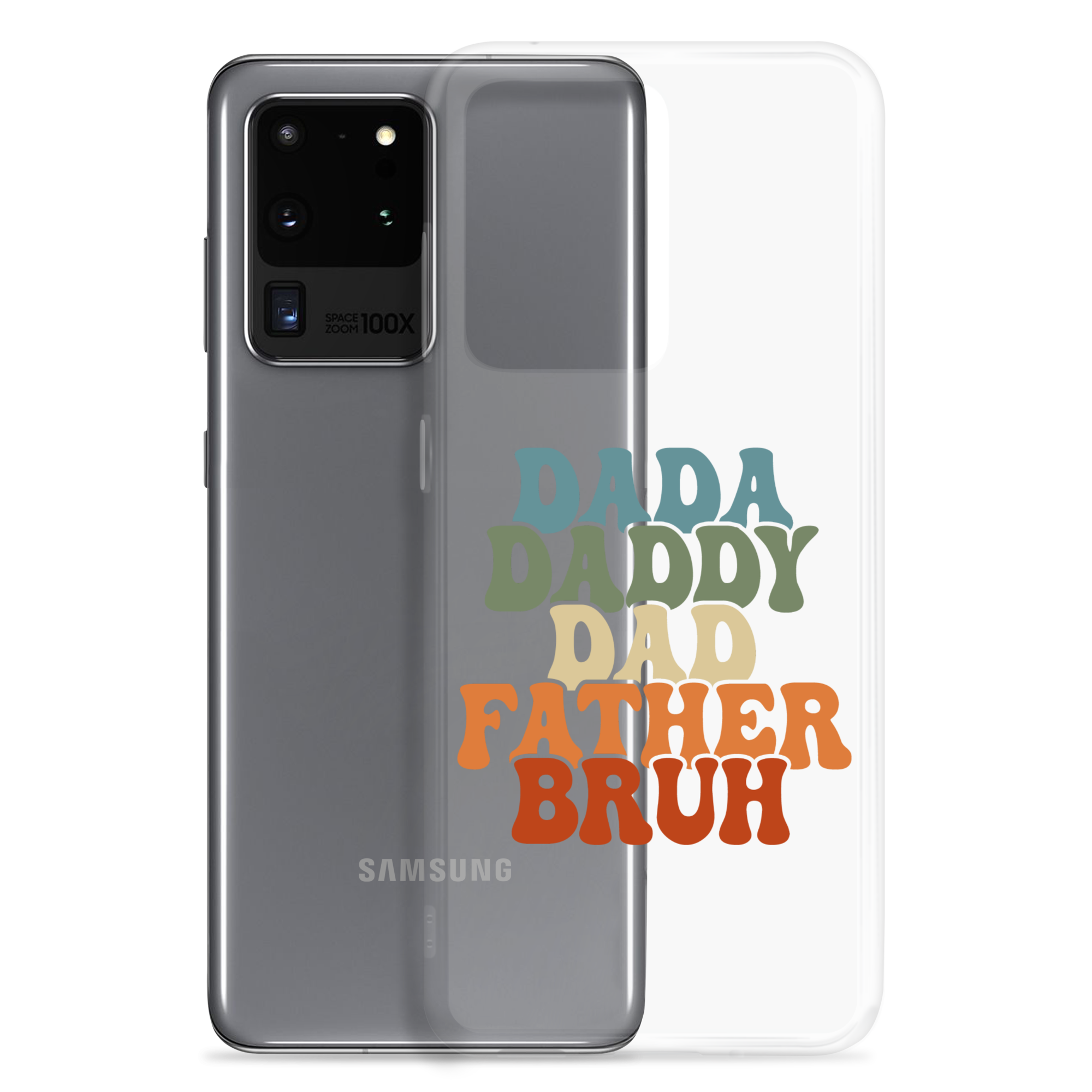 Dada Daddy Dad Father Bruh Clear Case for Samsung®