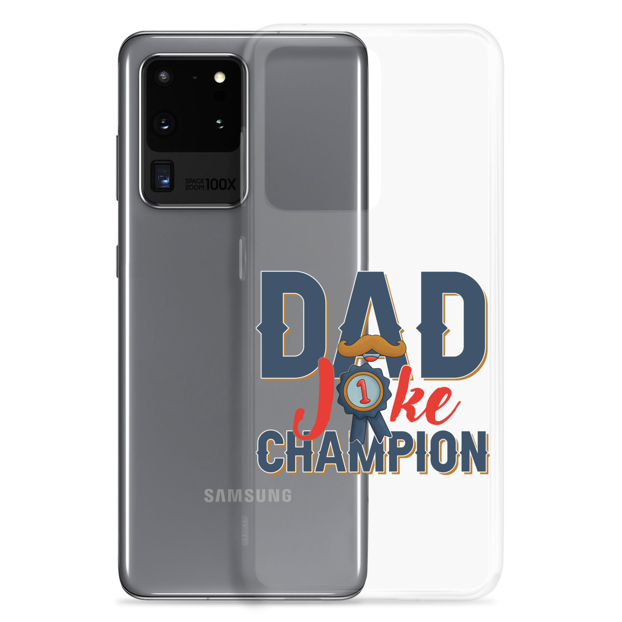 Dad Joke Champion Clear Case for Samsung®