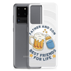 Father And Son Best Friends For Life Clear Case for Samsung®