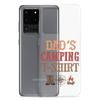 Dad's Camping T-Shirt Clear Case for Samsung®