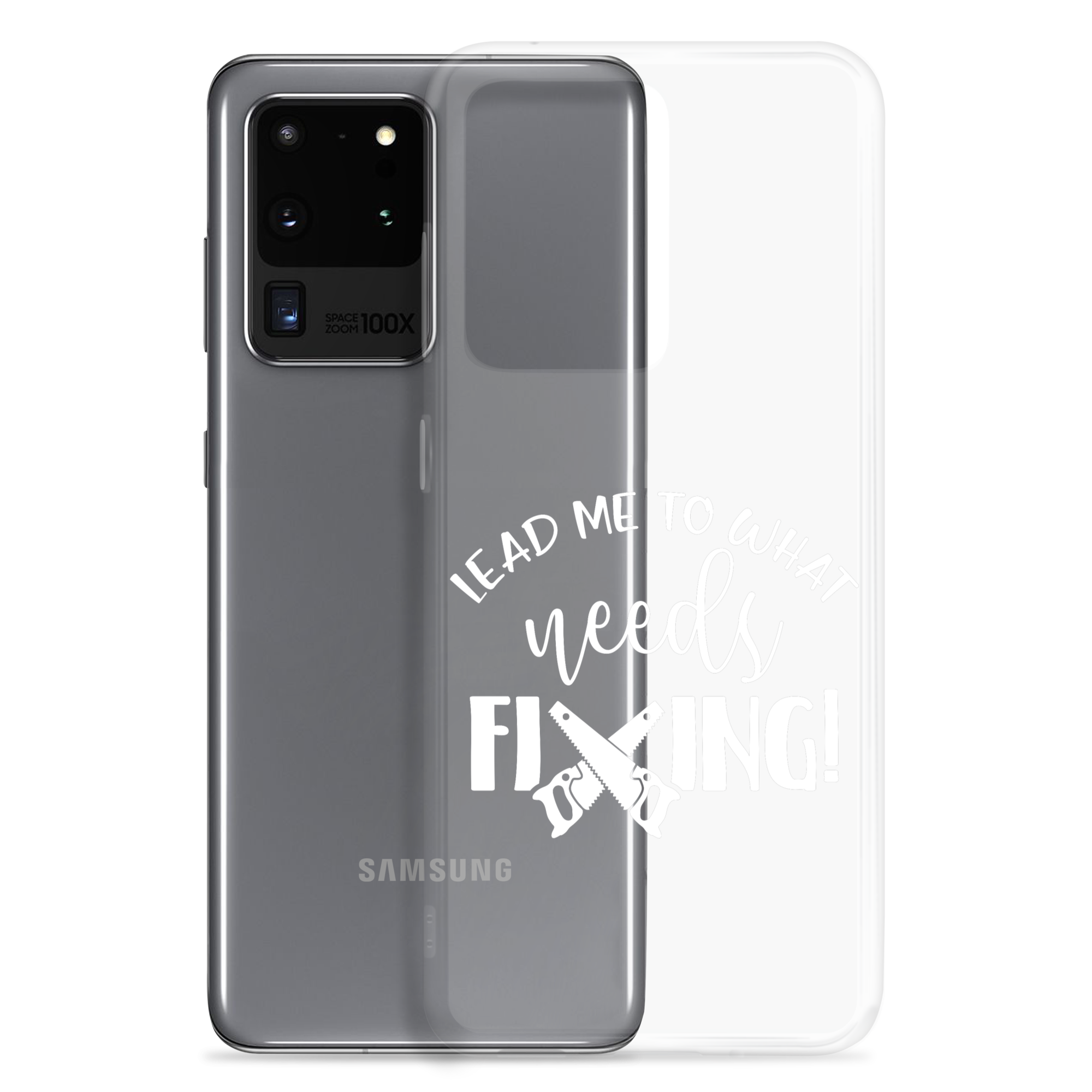 Lead Me To What Needs Fixing! Clear Case for Samsung®