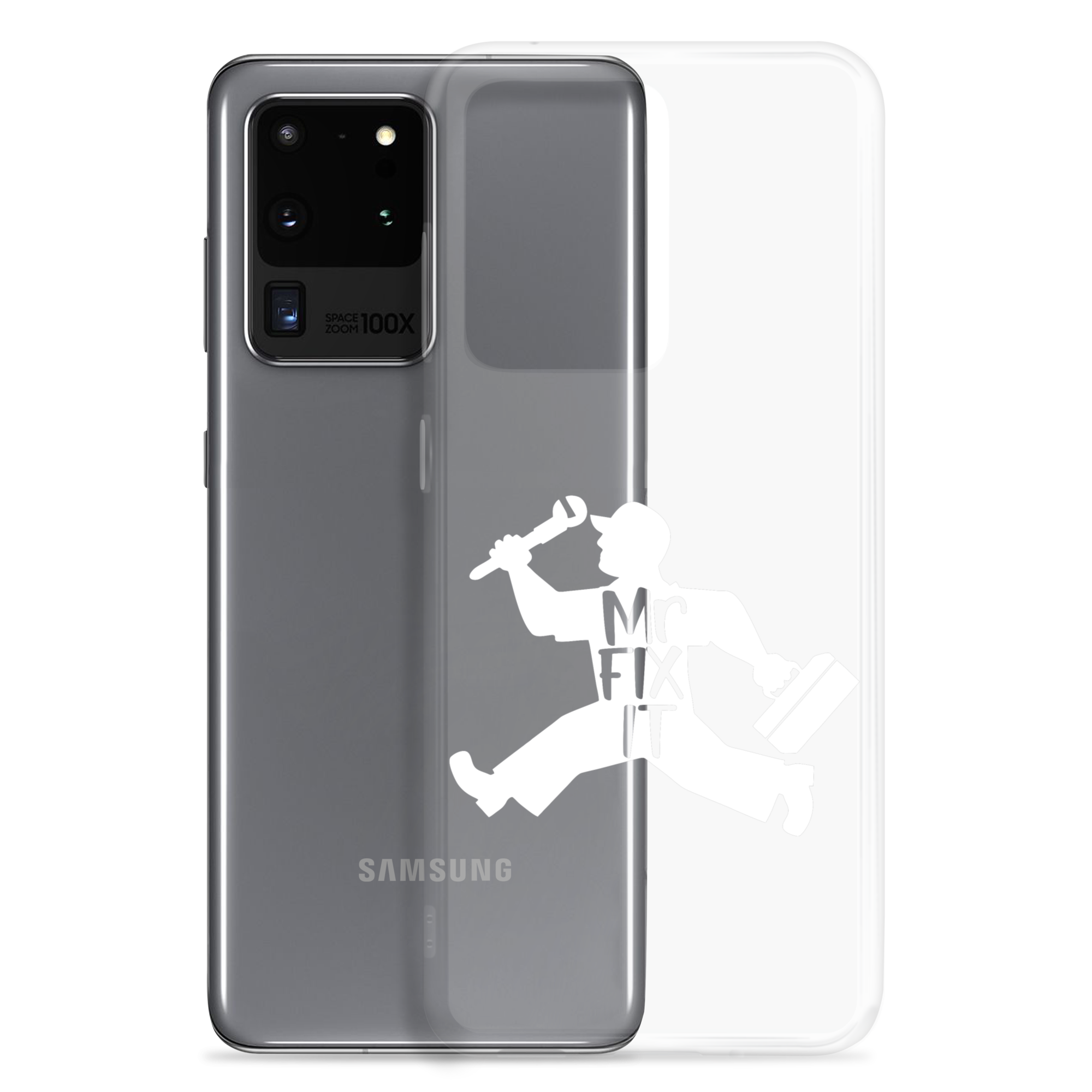 Mr fix It Clear Case for Samsung®