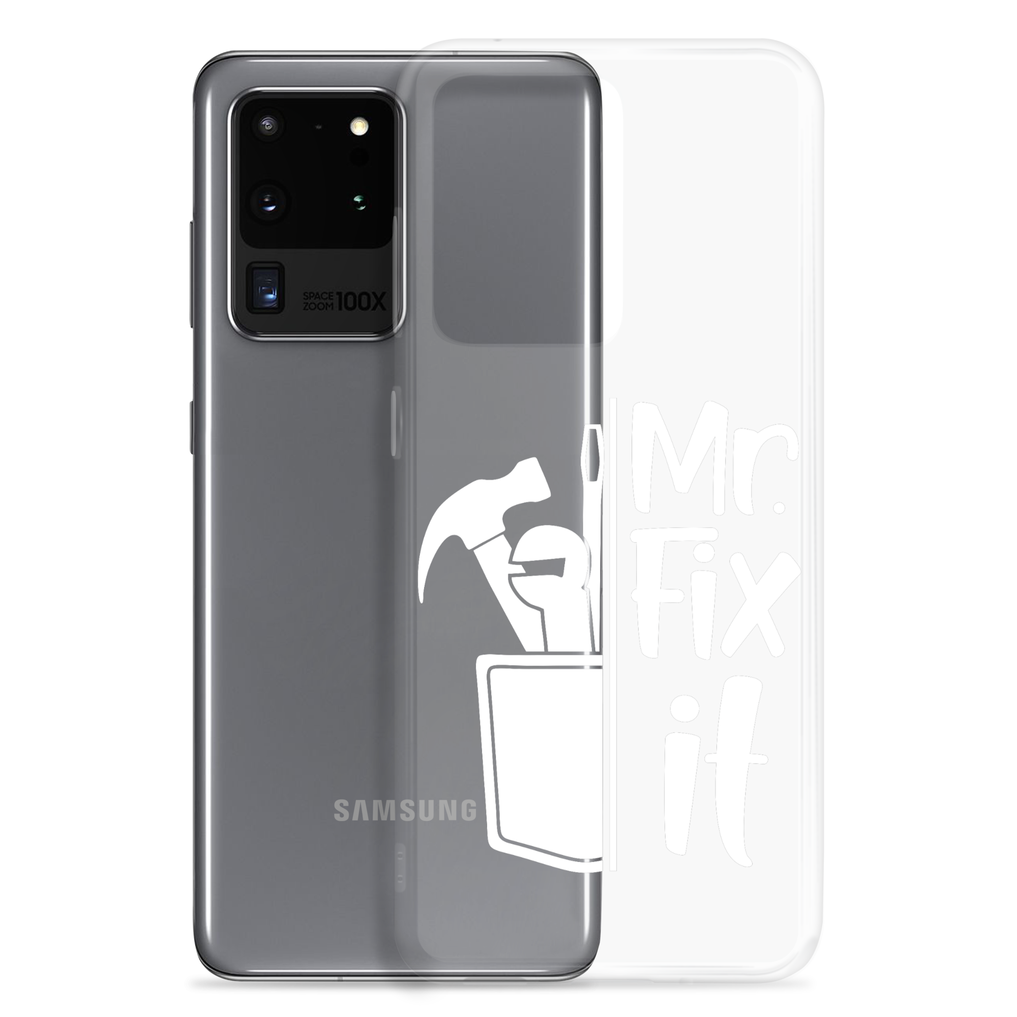 Mr fix It Clear Case for Samsung®