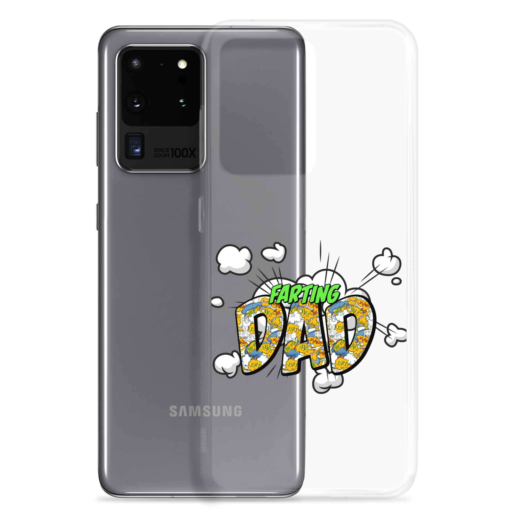 Farting Dad Clear Case for Samsung®