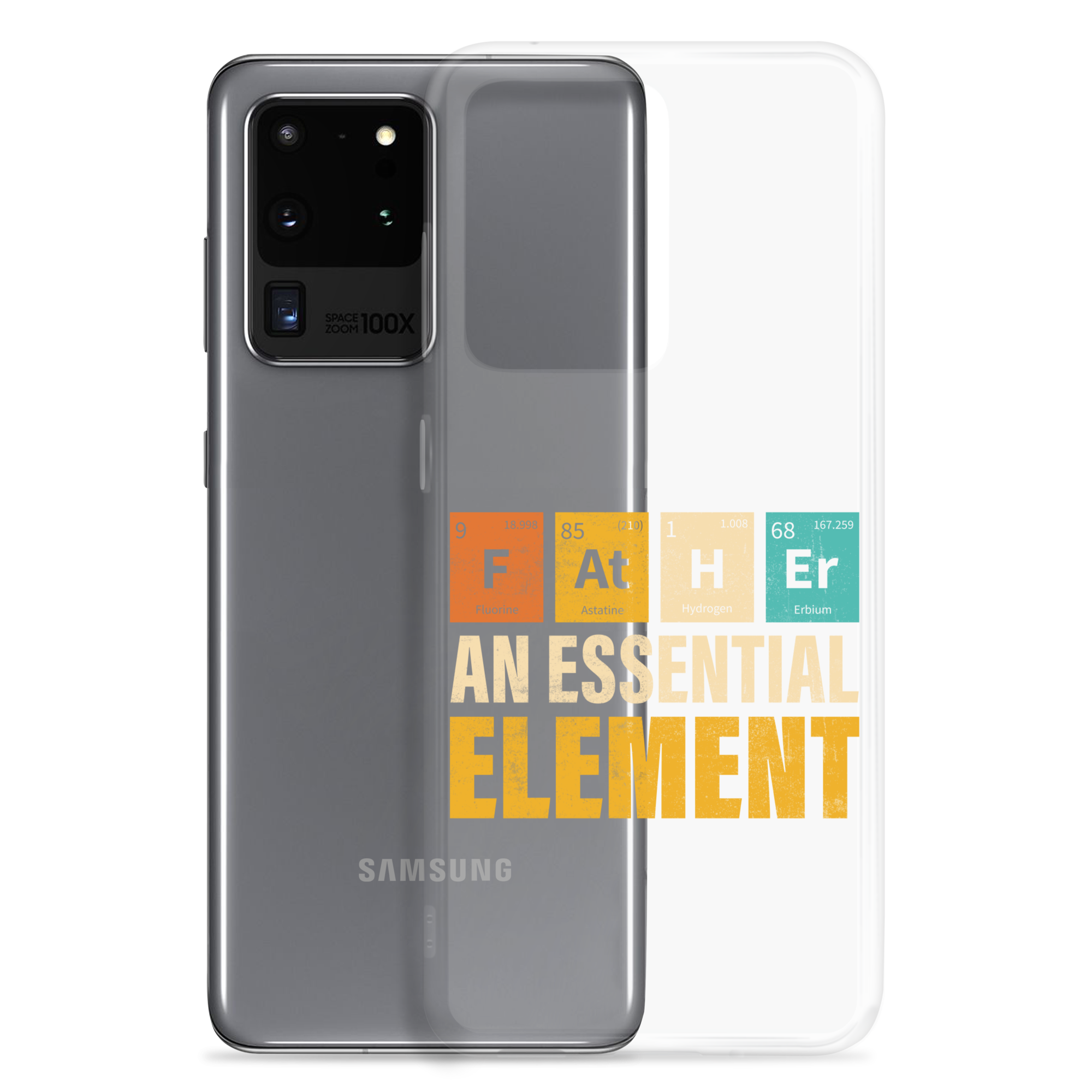 Father An Essential Element Clear Case for Samsung®