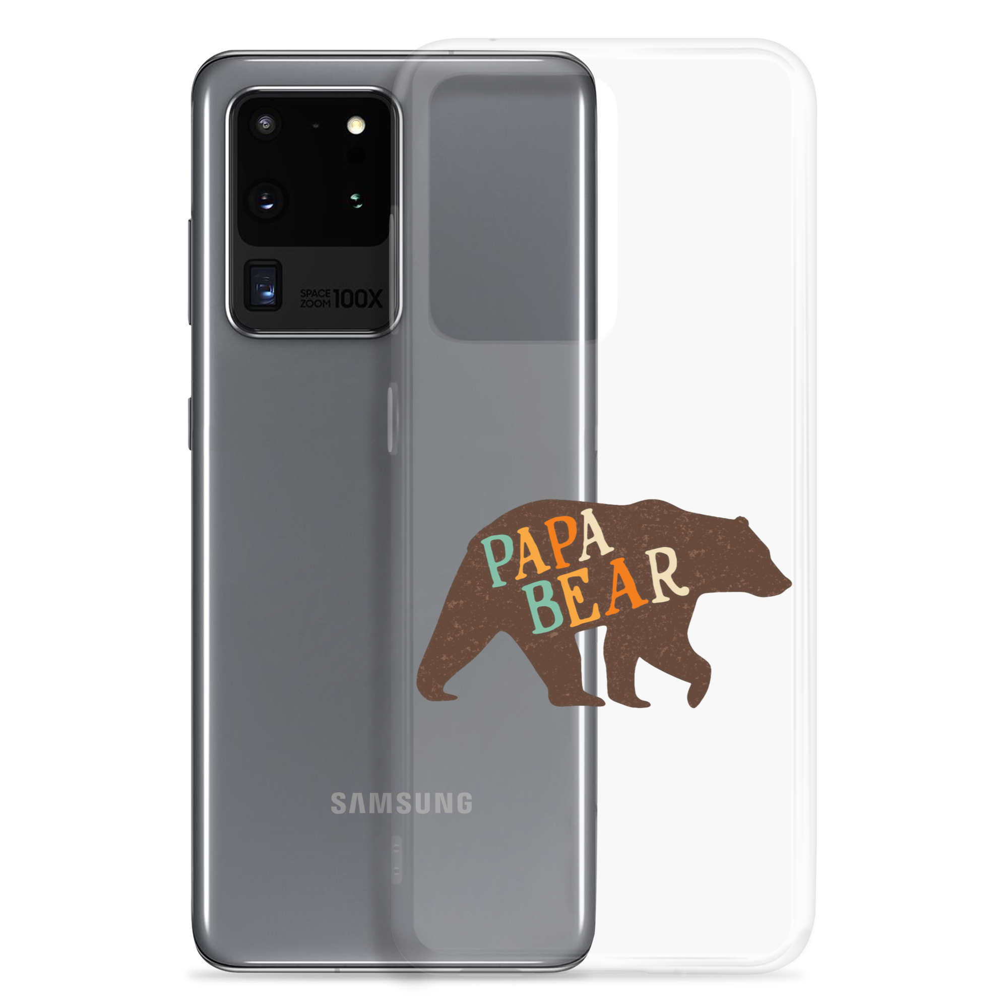 Papa Bear Clear Case for Samsung®