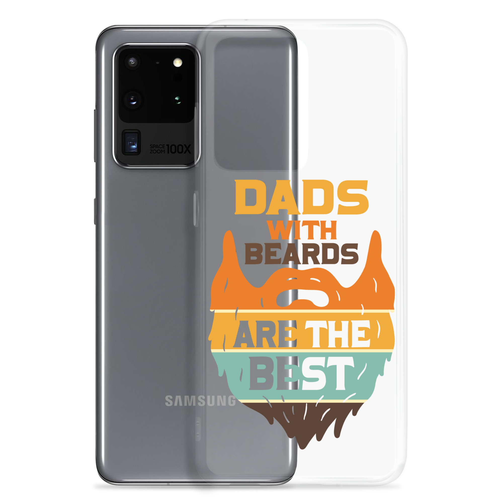 Dads With The Beard Are The Best Clear Case for Samsung®