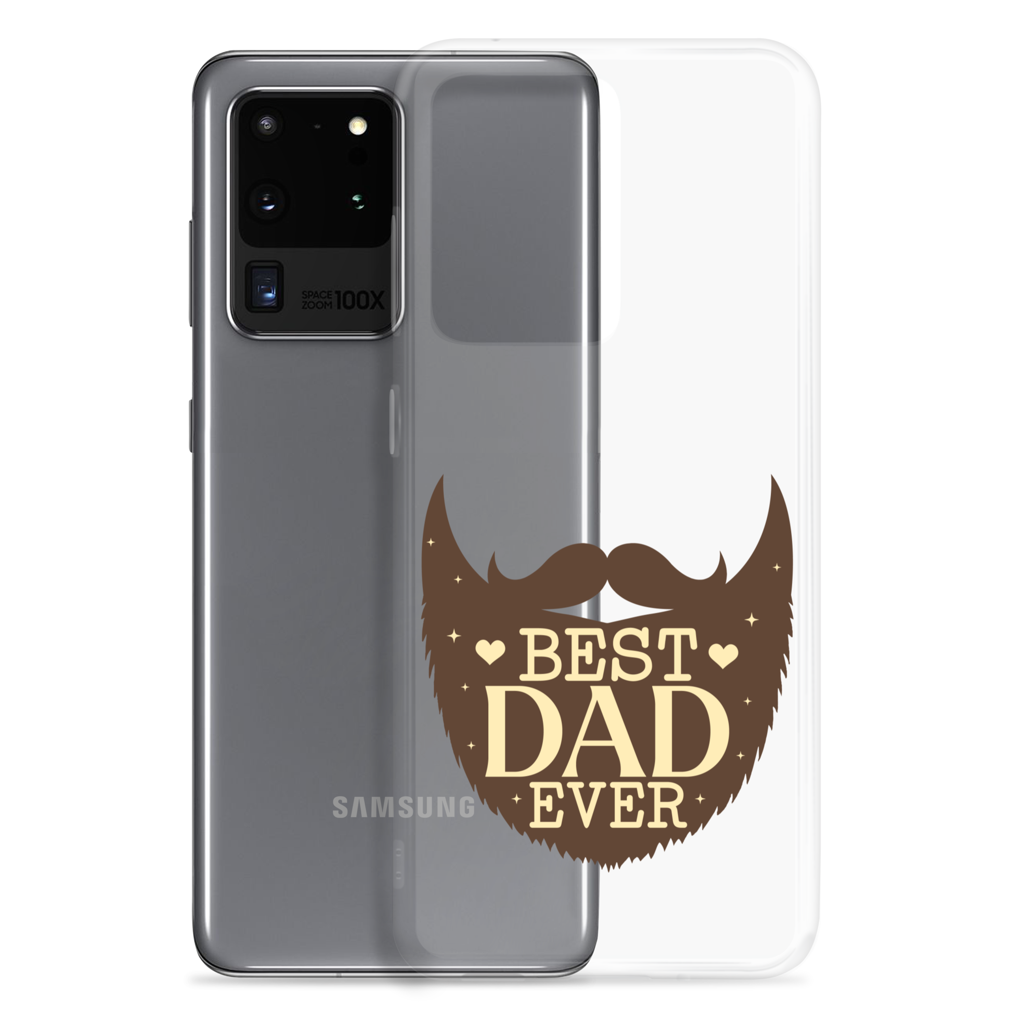 Best Dad Ever Clear Case for Samsung®