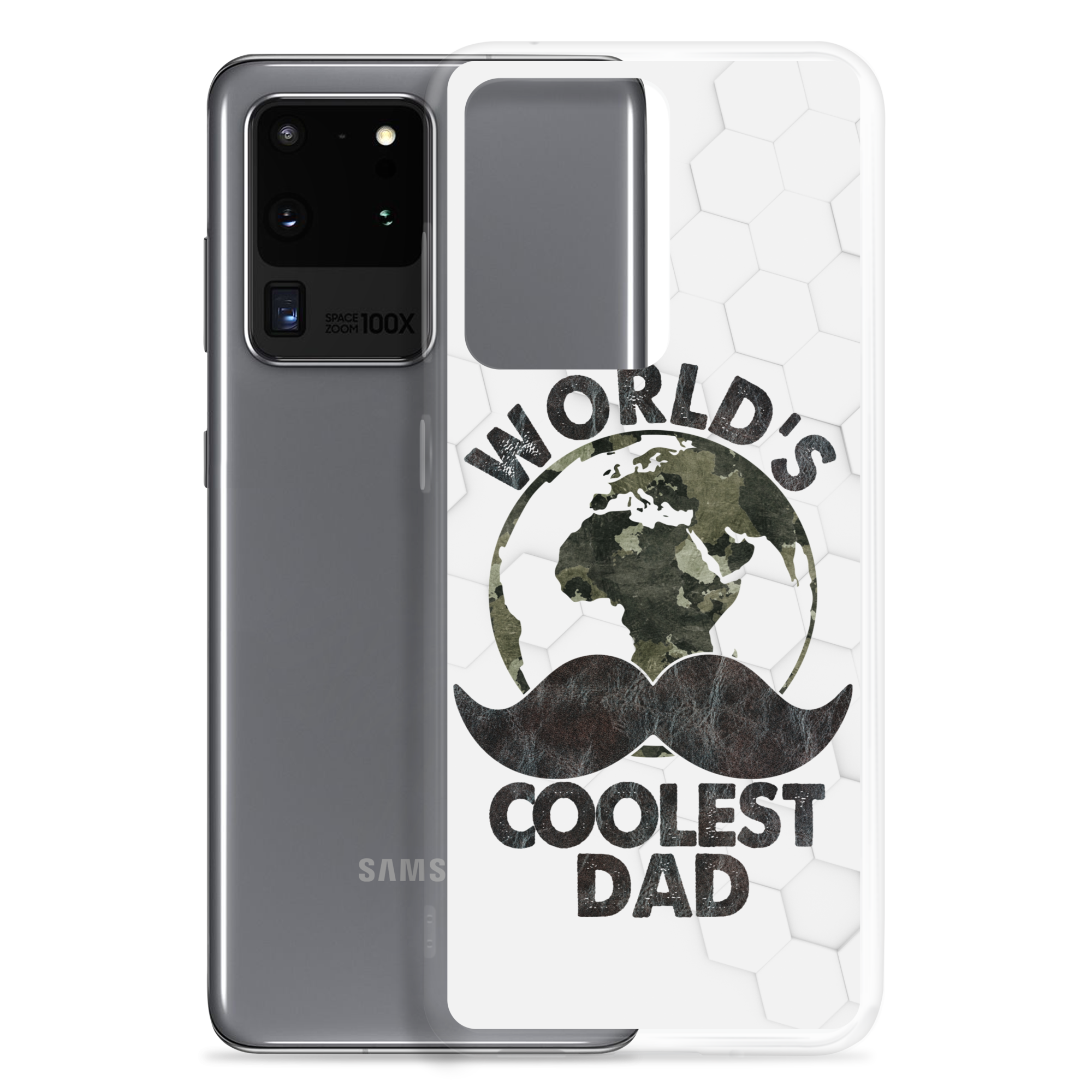 World's Coolest Dad Clear Case for Samsung®