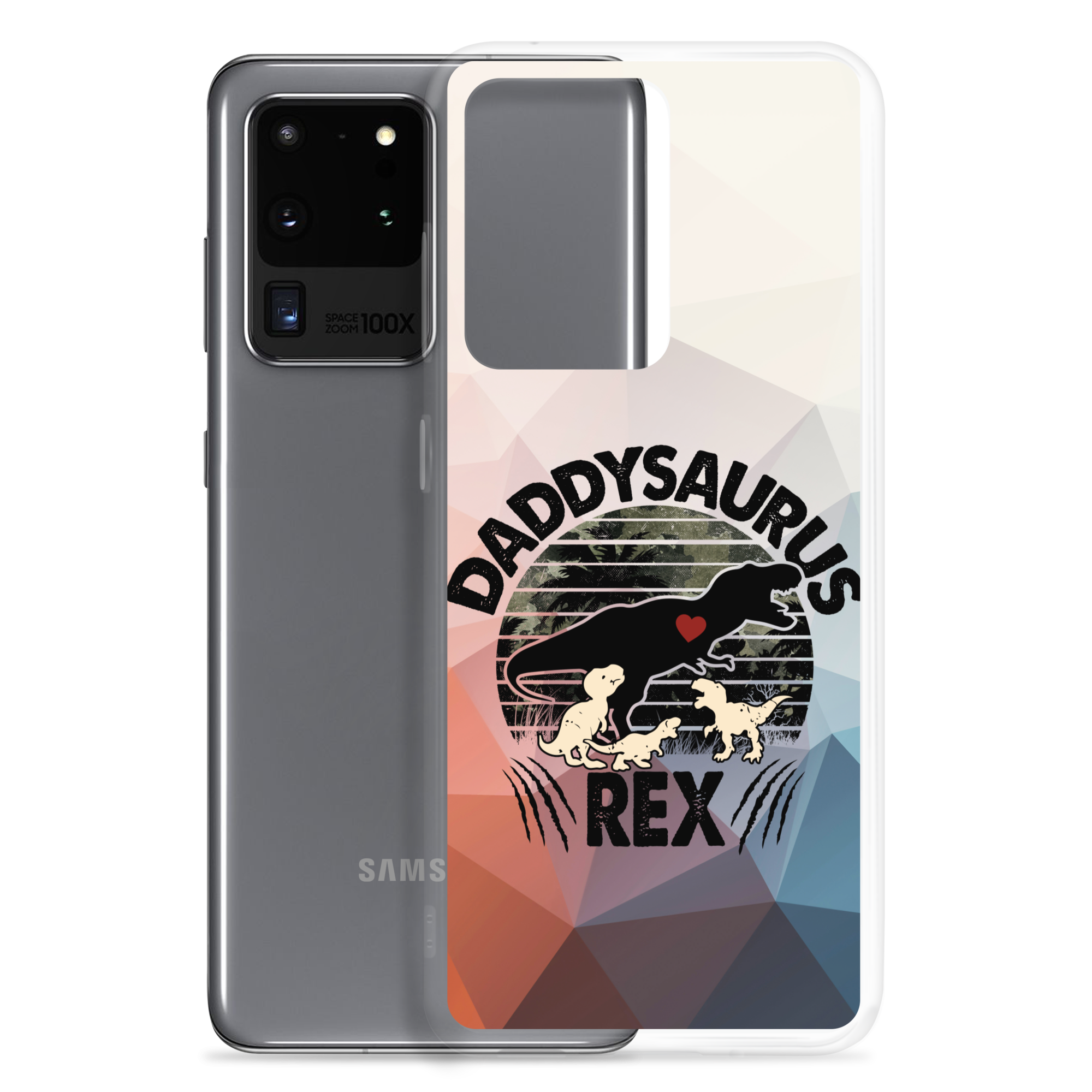 Daddysaurus Rex Clear Case for Samsung®