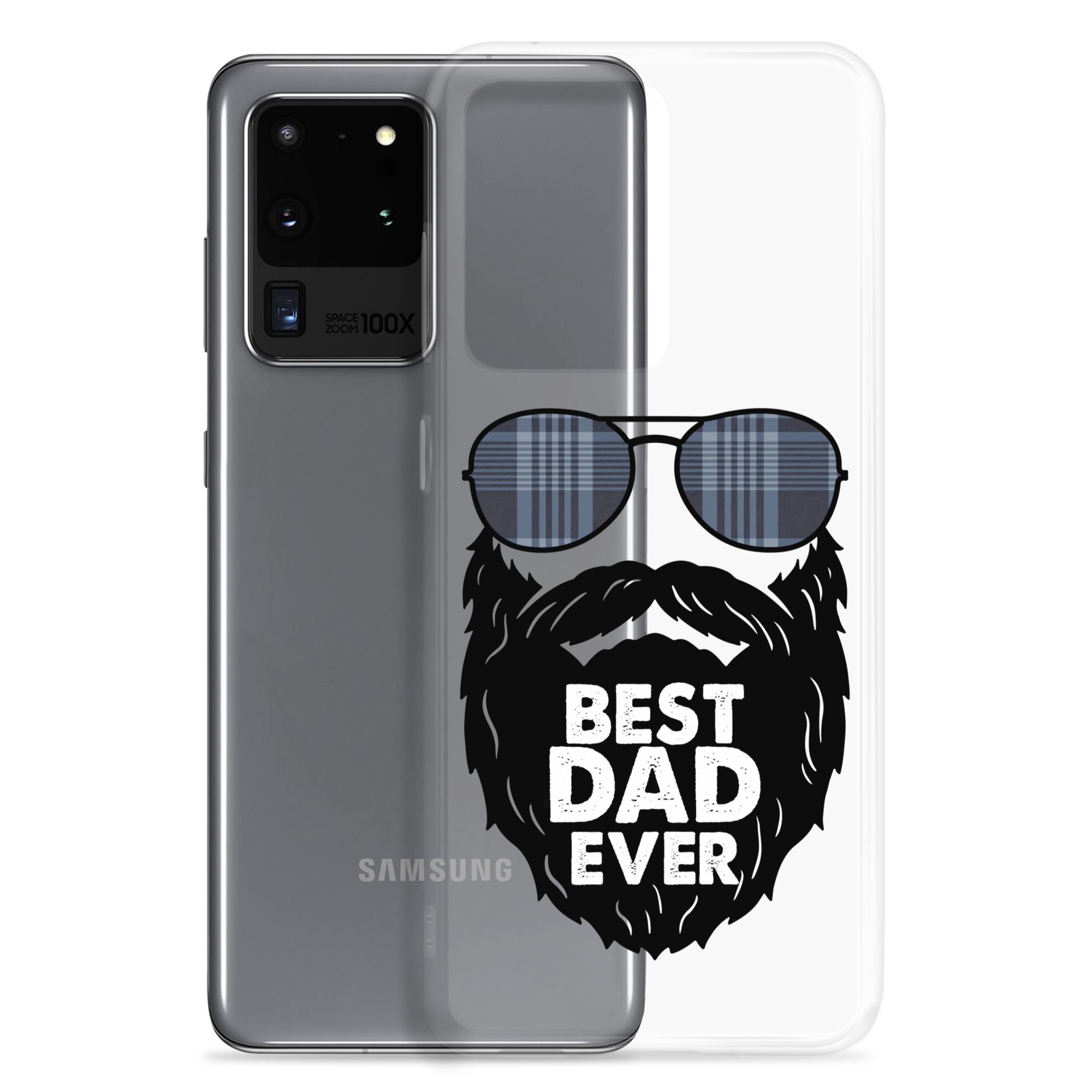 Best Dad Ever Clear Case for Samsung®