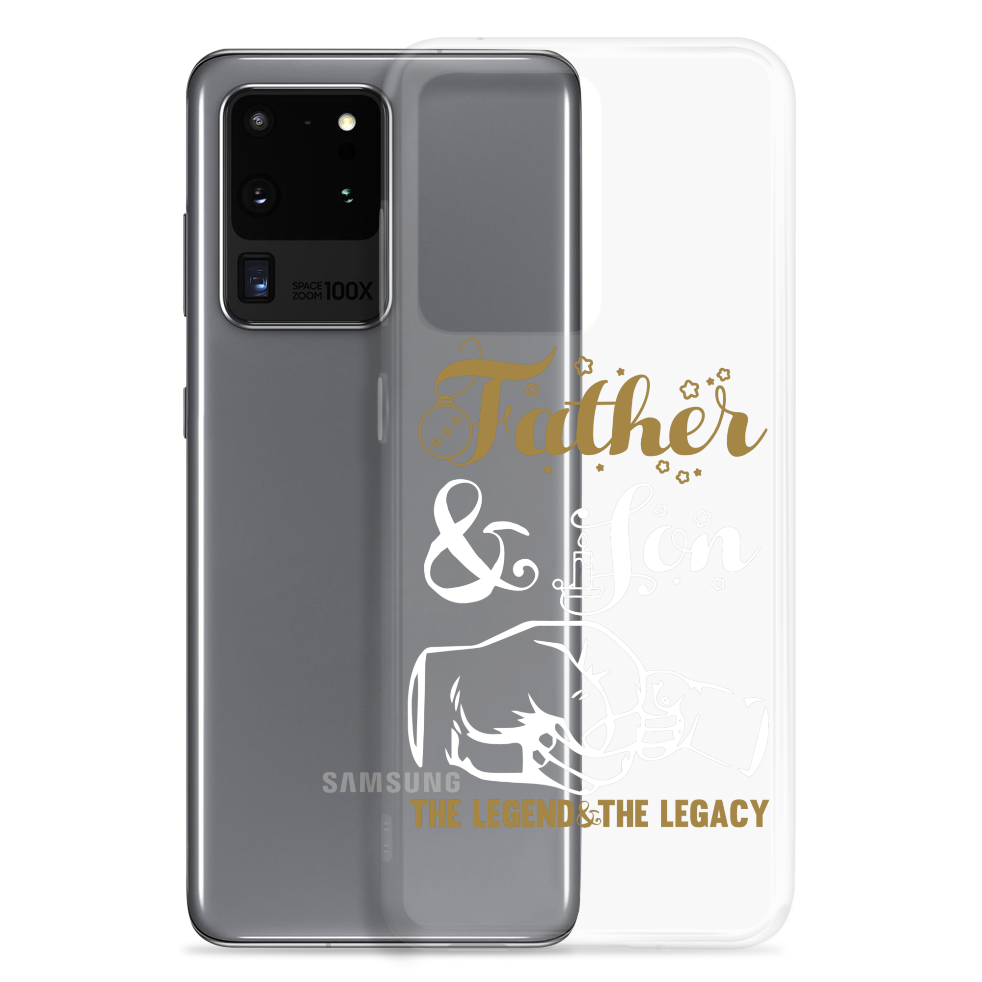 Father And Son The Legend And The Legacy Clear Case for Samsung®