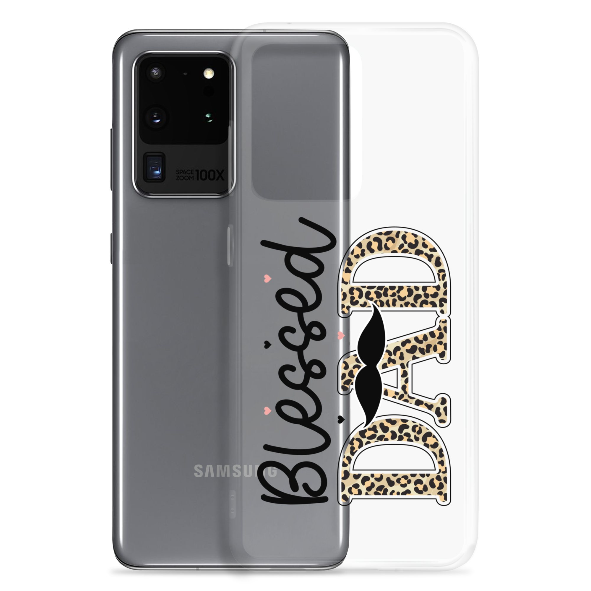 Blessed Dad Clear Case for Samsung®