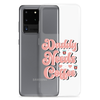 Daddy Needs Coffee Clear Case for Samsung®