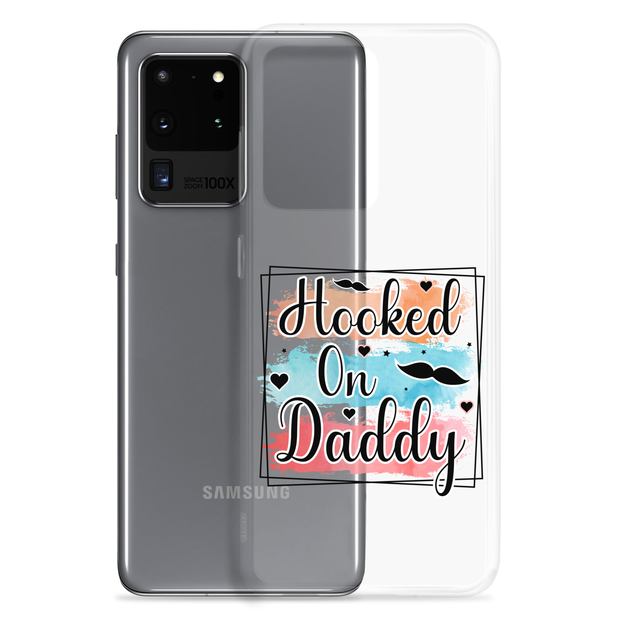 Hooked On Daddy Clear Case for Samsung®