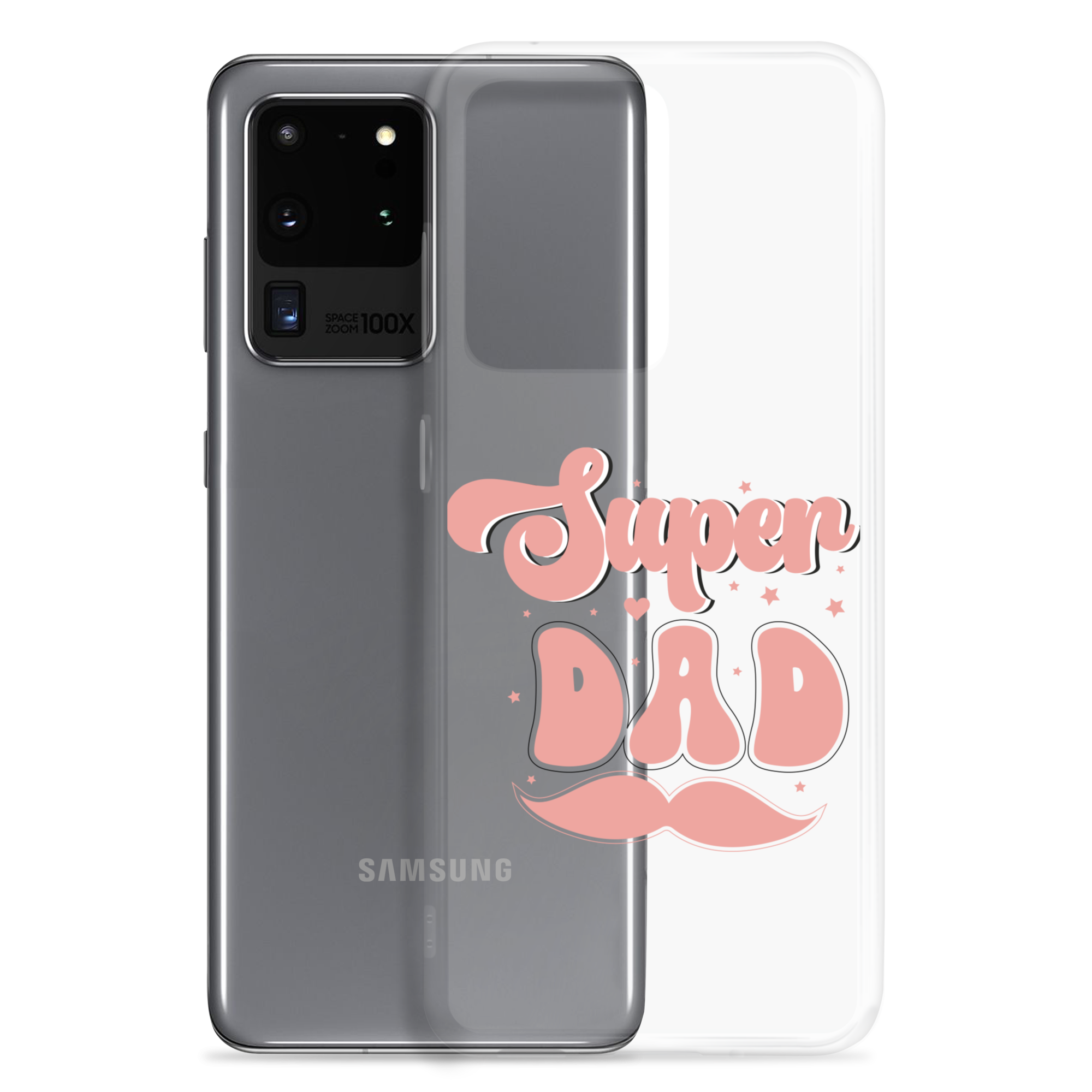 Super Dad Clear Case for Samsung®