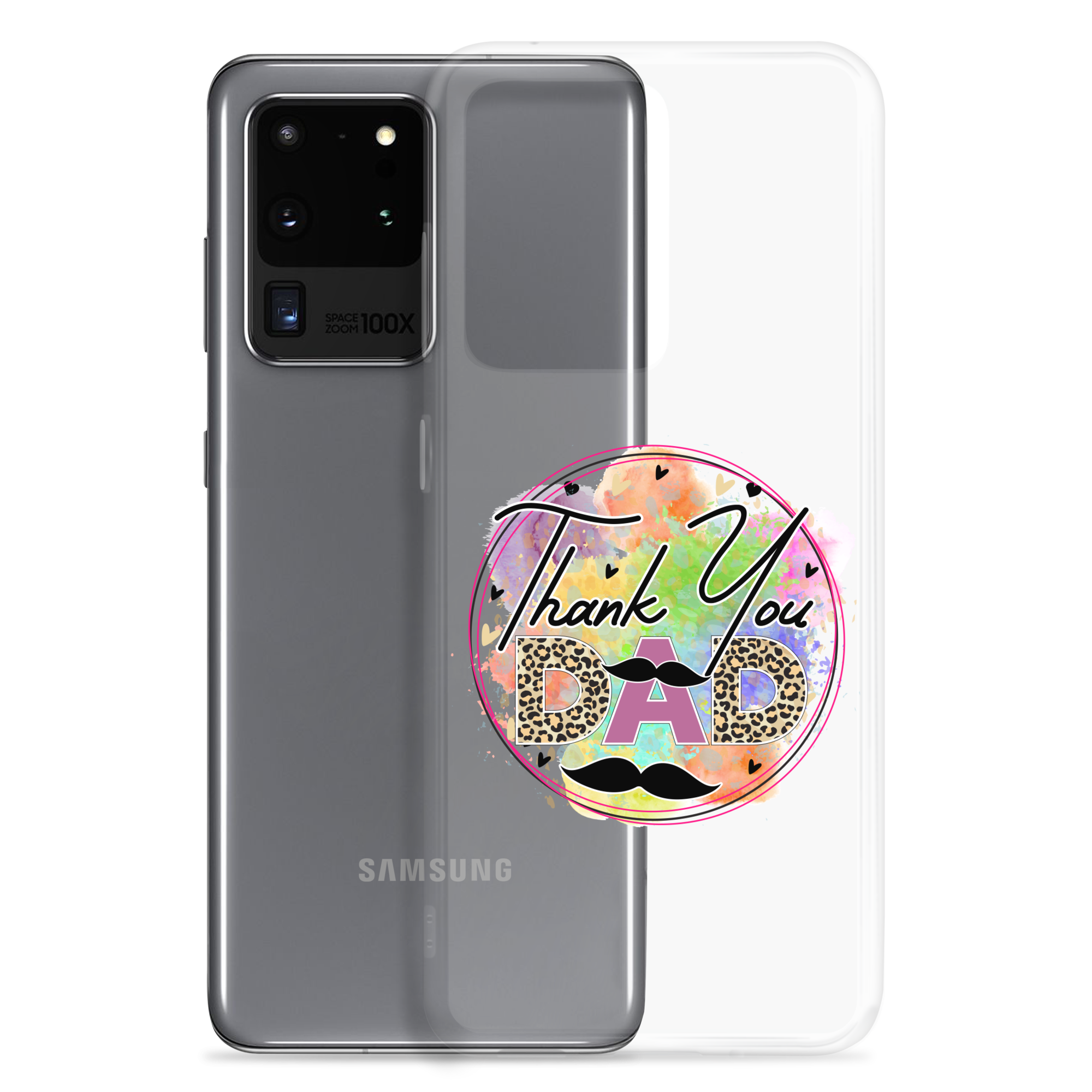 Thank You Dad Clear Case for Samsung®