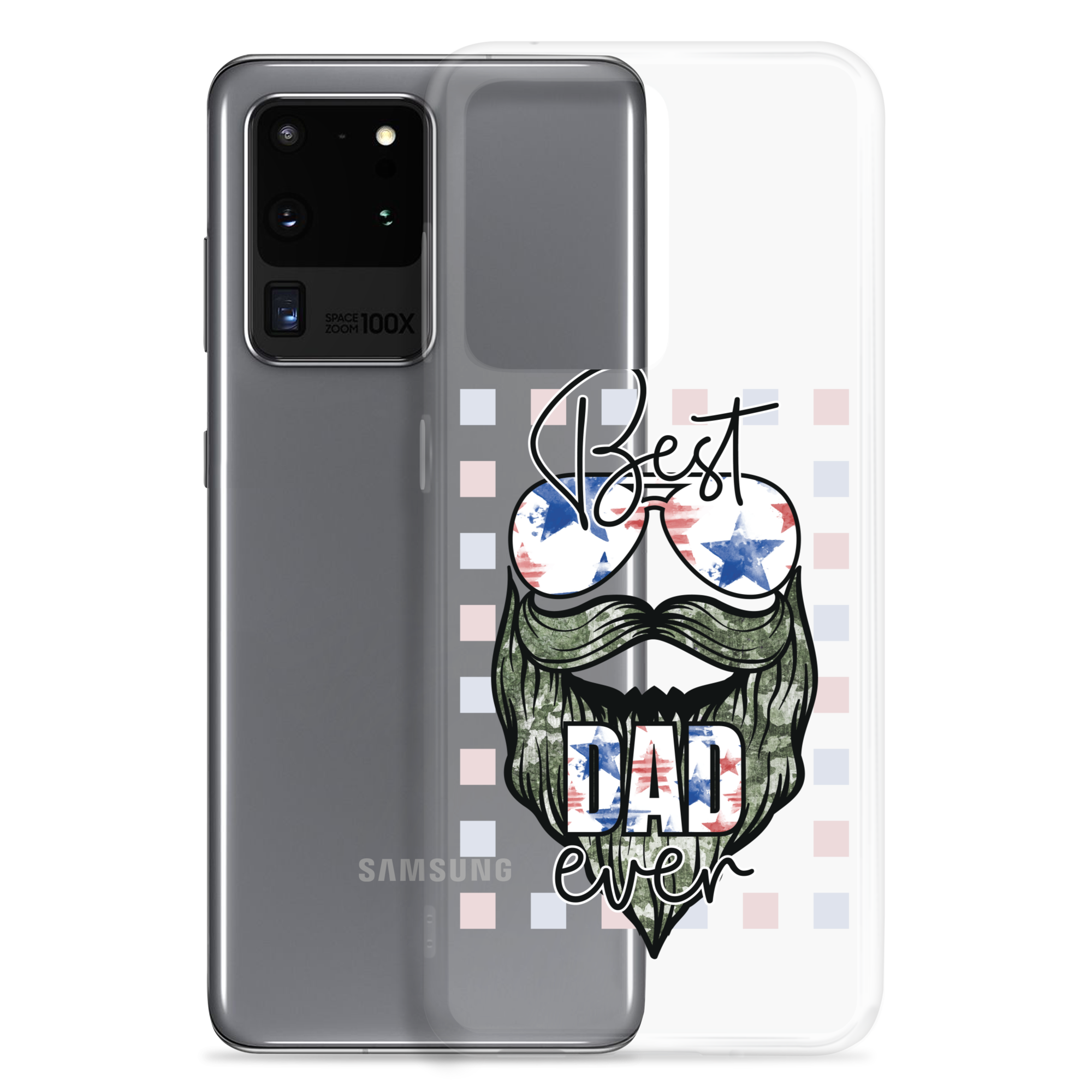 Best Dad Ever Clear Case for Samsung®