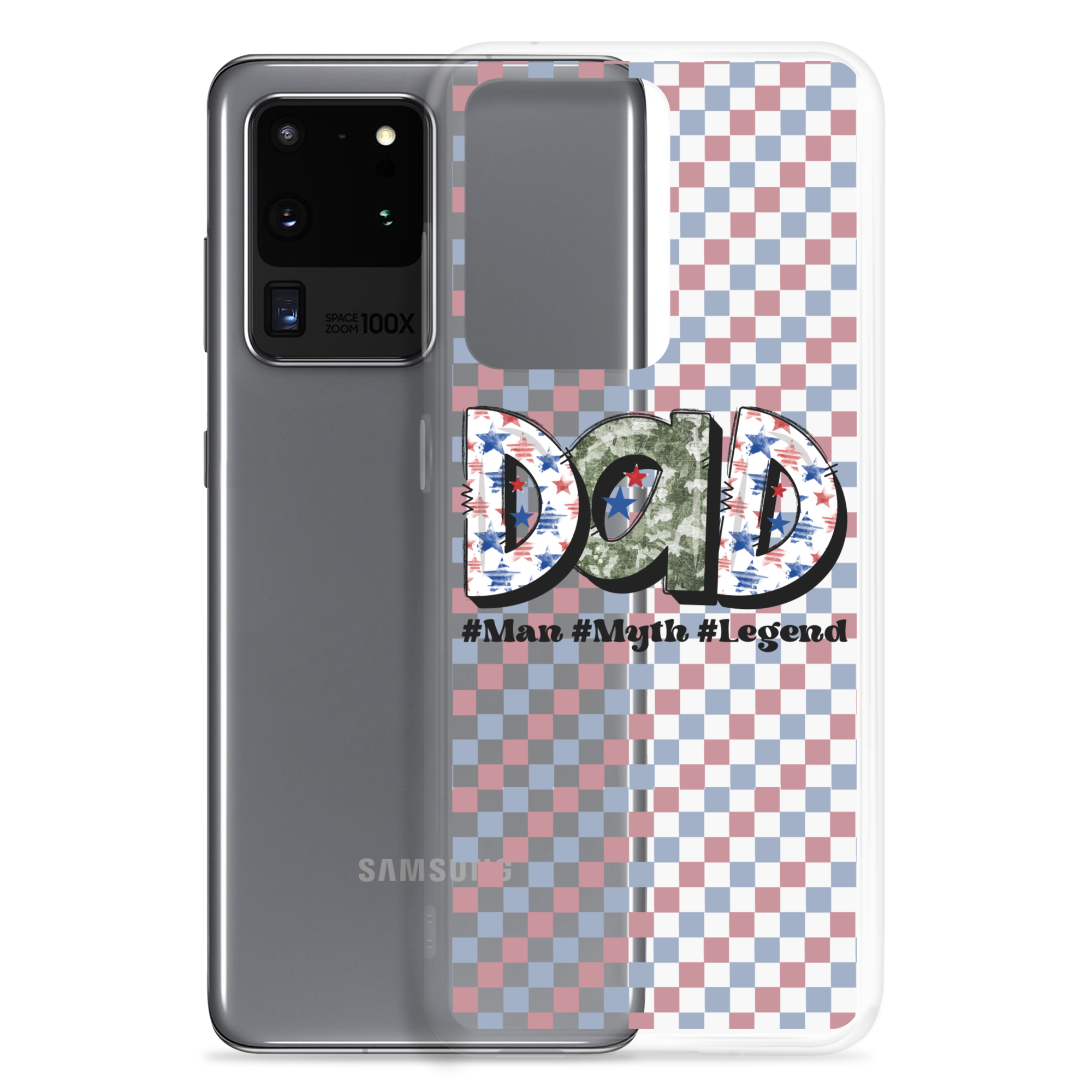 Dad #Man #Myth #Legend Clear Case for Samsung®