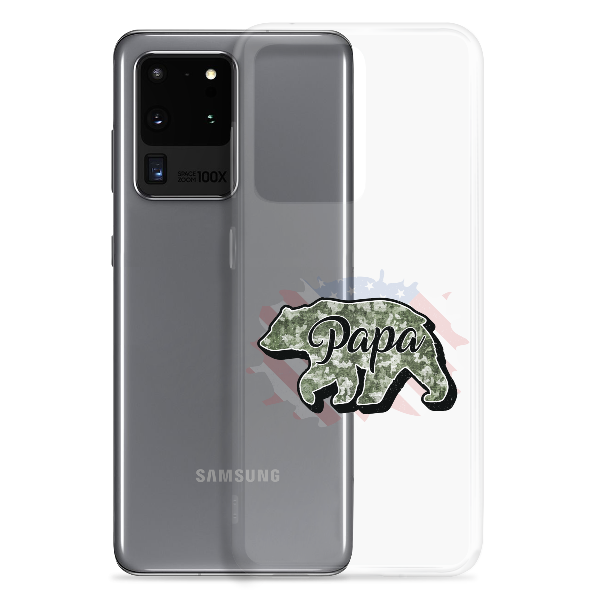 Bear Papa Clear Case for Samsung®