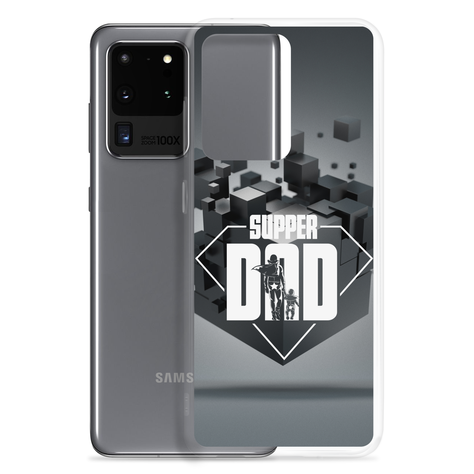 Super Dad Clear Case for Samsung®