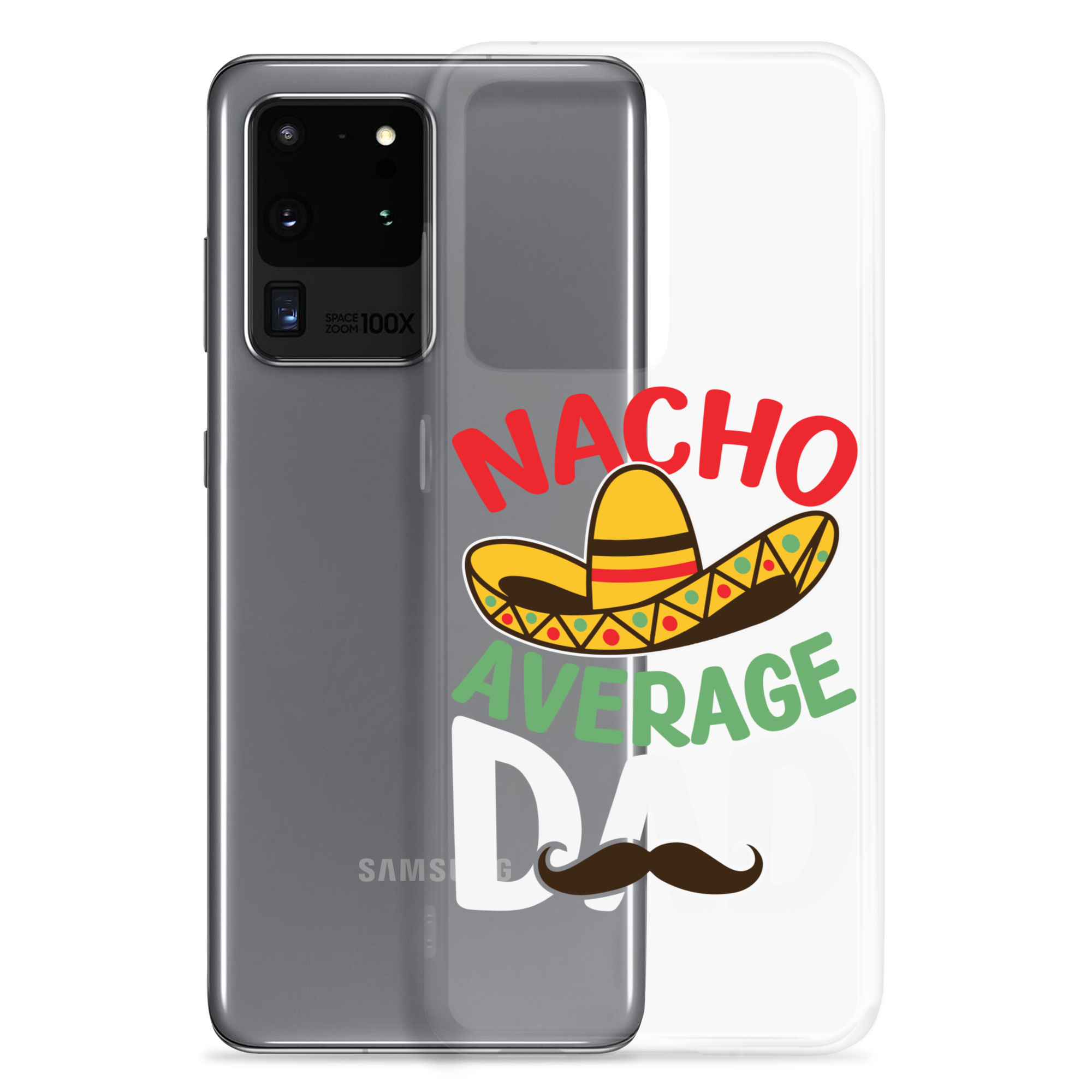 Nacho Average Dad Clear Case for Samsung®