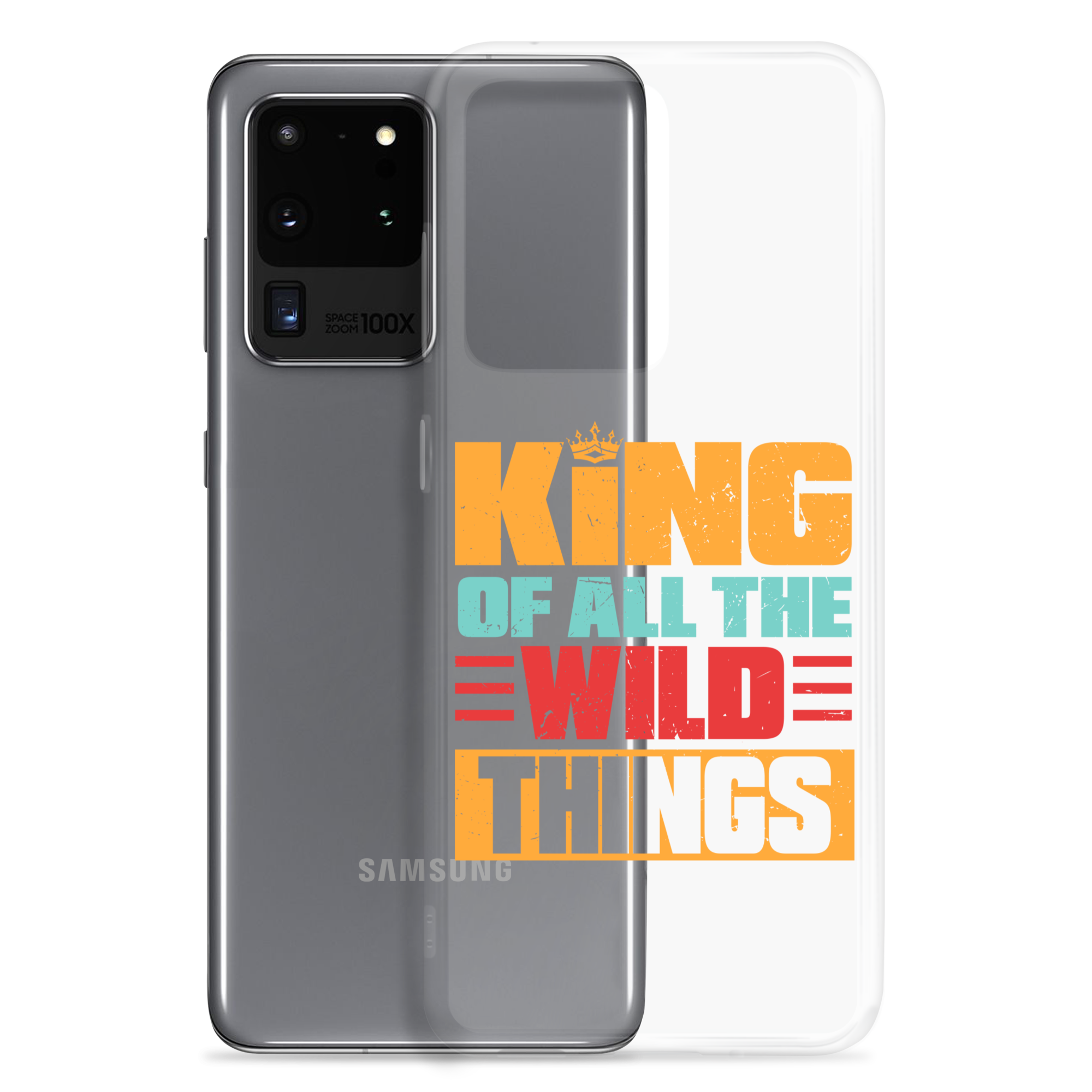 King Of All The Wild Things Clear Case for Samsung®