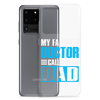 Mer Dad Don't Mess With My Mermaid Clear Case for Samsung®