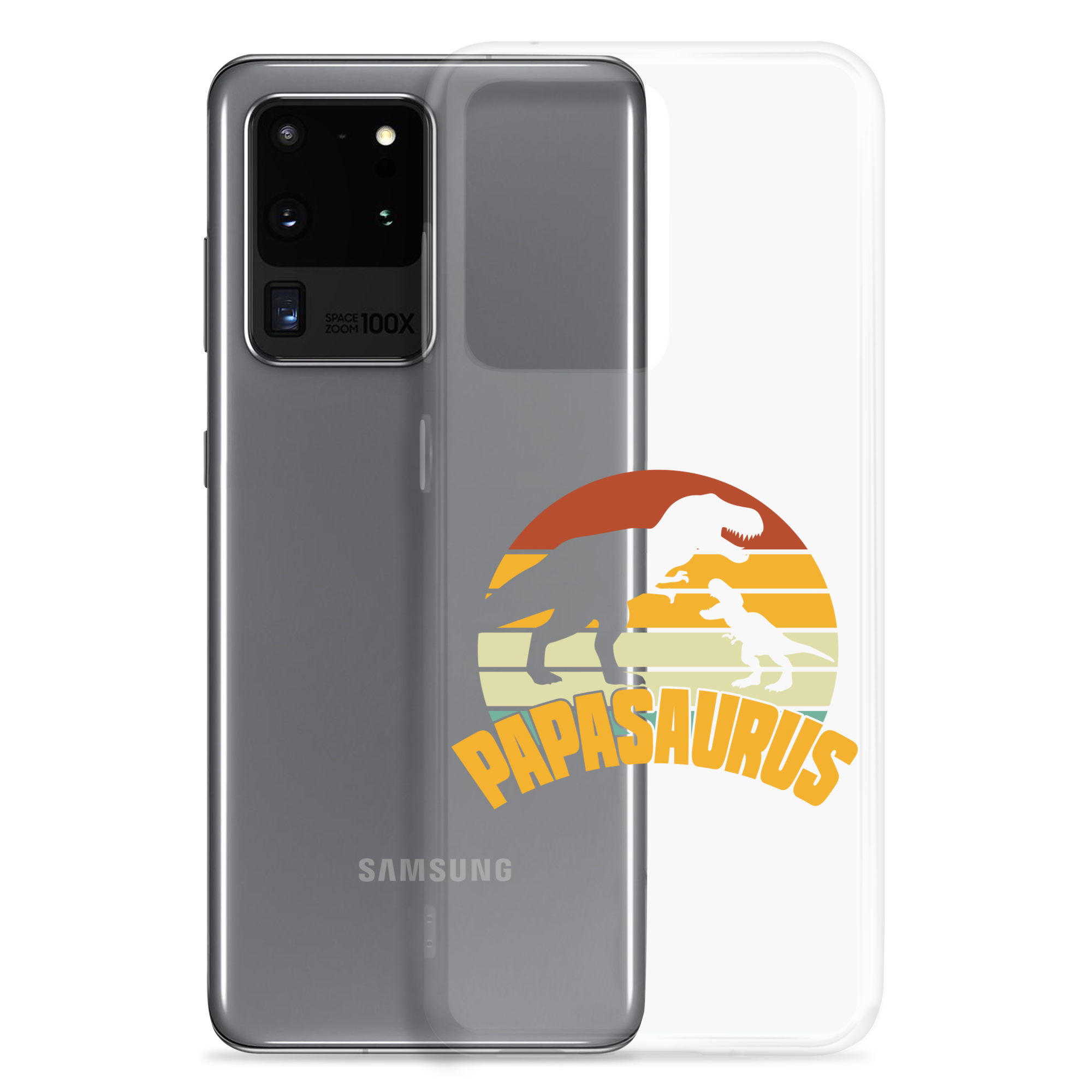 Papasaurus Clear Case for Samsung®