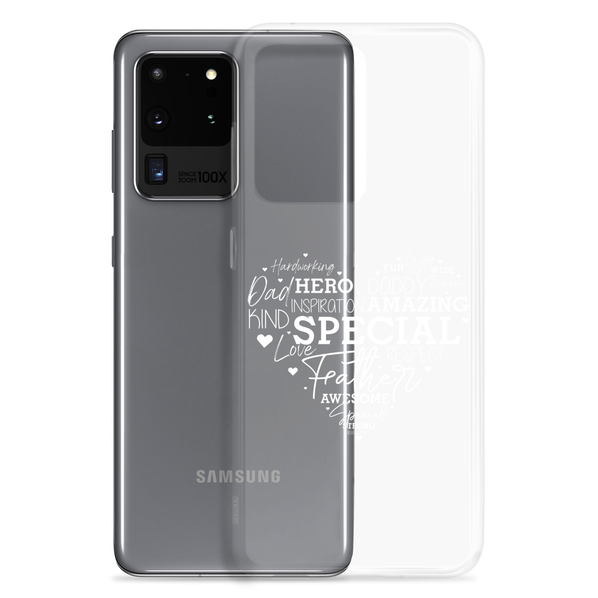 Father Special Hero Amazing Clear Case for Samsung®